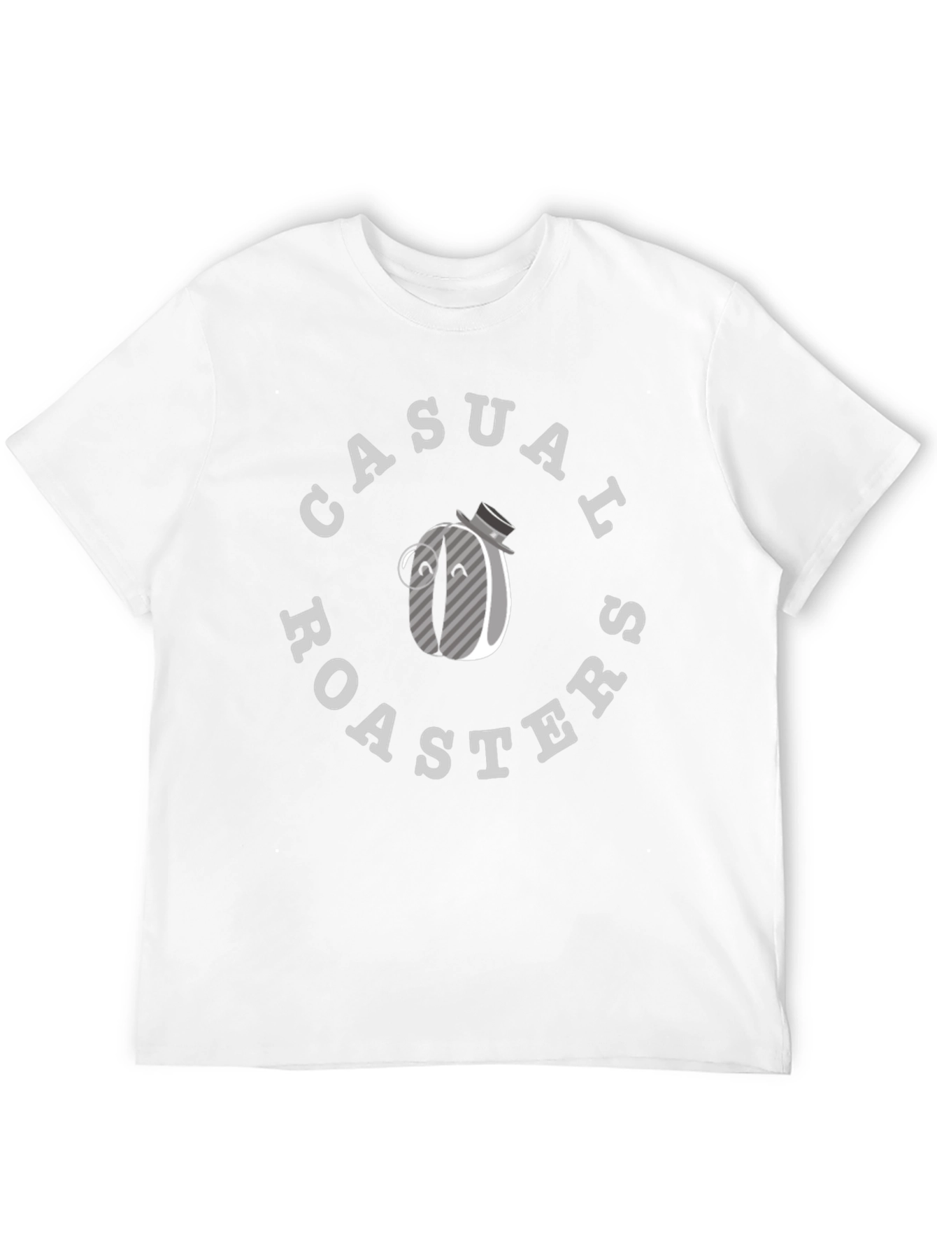 Black Casual Roasters Graphic T-Shirt - Unique Coffee Lover Design view 12