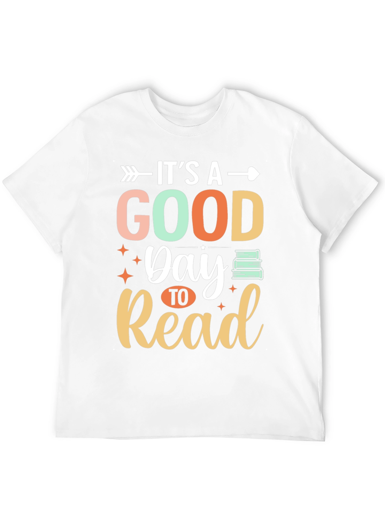 Black It's a Good Day to Read Graphic Tee view 12