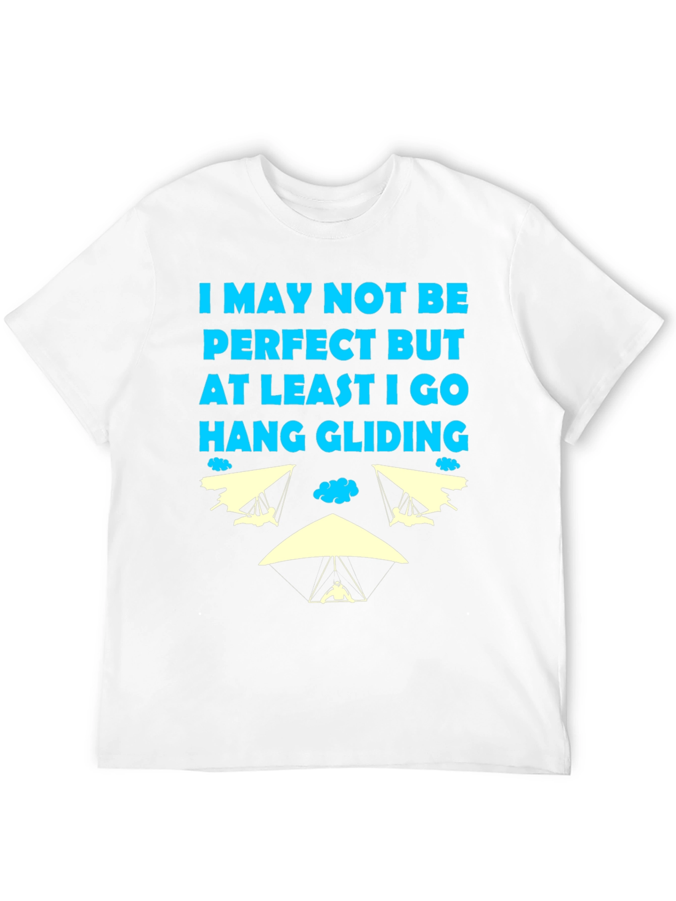 Black Hang Gliding T-Shirt: Imperfectly Awesome! view 12