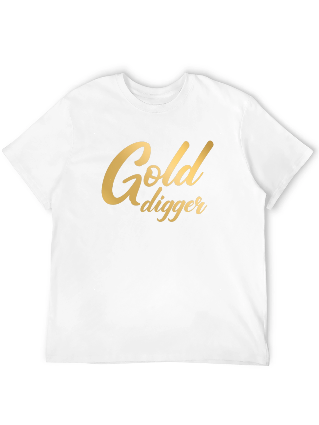 Black Gold Digger Black T-Shirt view 12