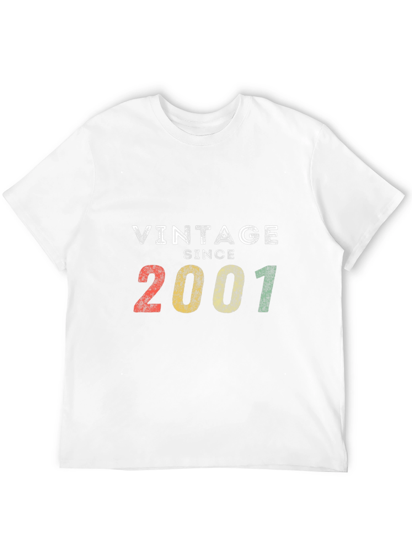 Black Vintage Since 2001 T-Shirt view 12