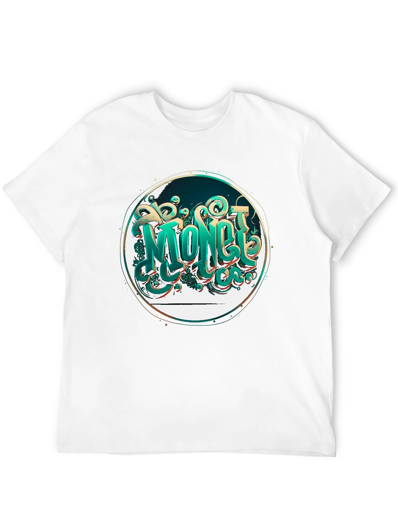 Black Money Graphic Tee - Stylish Black T-Shirt view 12