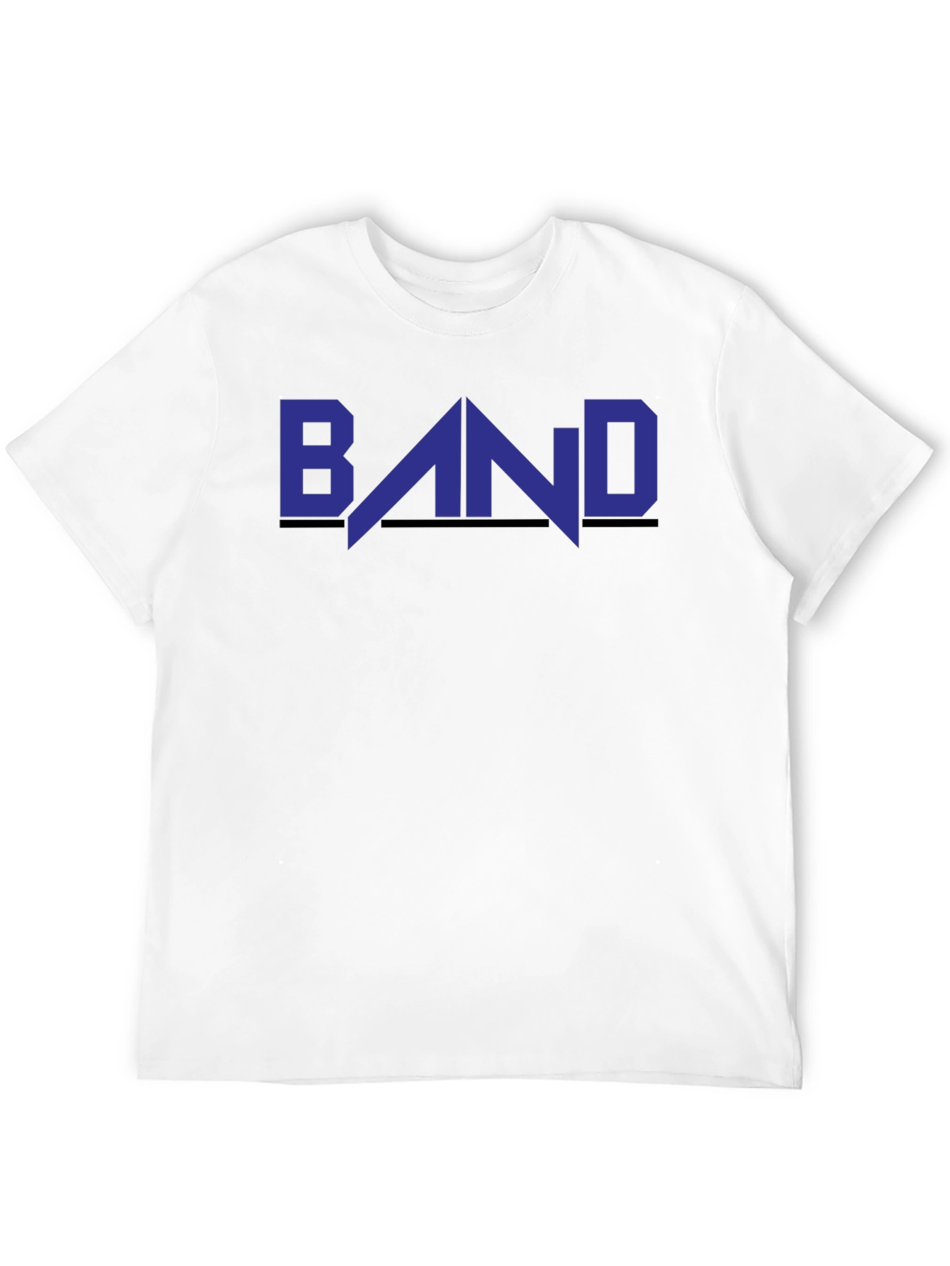 Black Band Logo T-Shirt - Classic Graphic Tee view 12