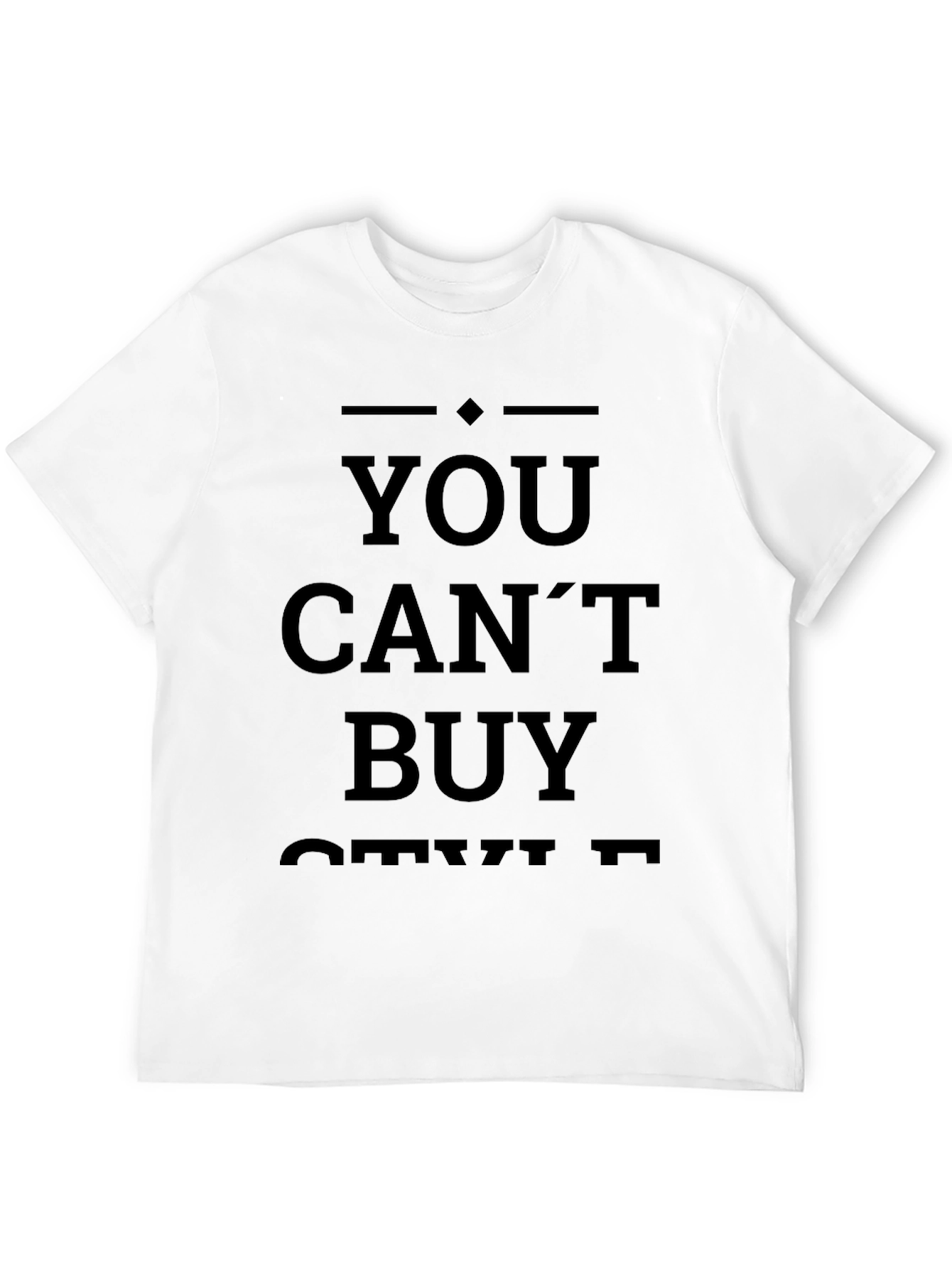 Black You Can't Buy Style Black Graphic Tee view 12