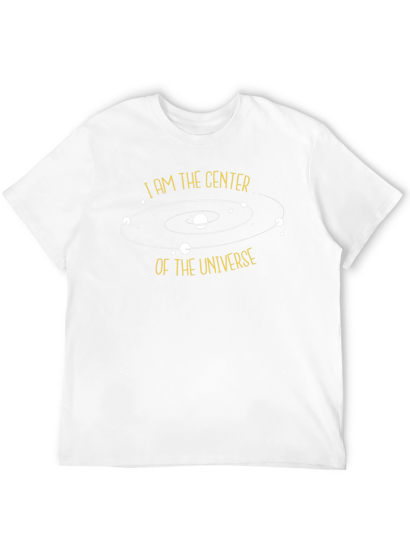 Black Cosmic Ego T-Shirt - I Am the Center of the Universe view 12