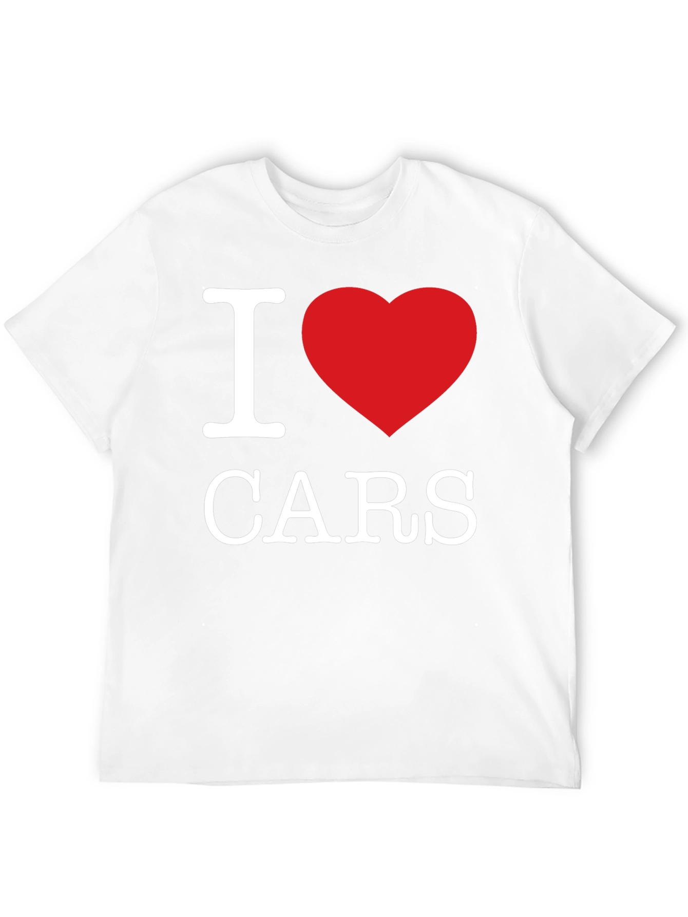 Black I Heart Cars T-Shirt - Black Cotton Blend view 12