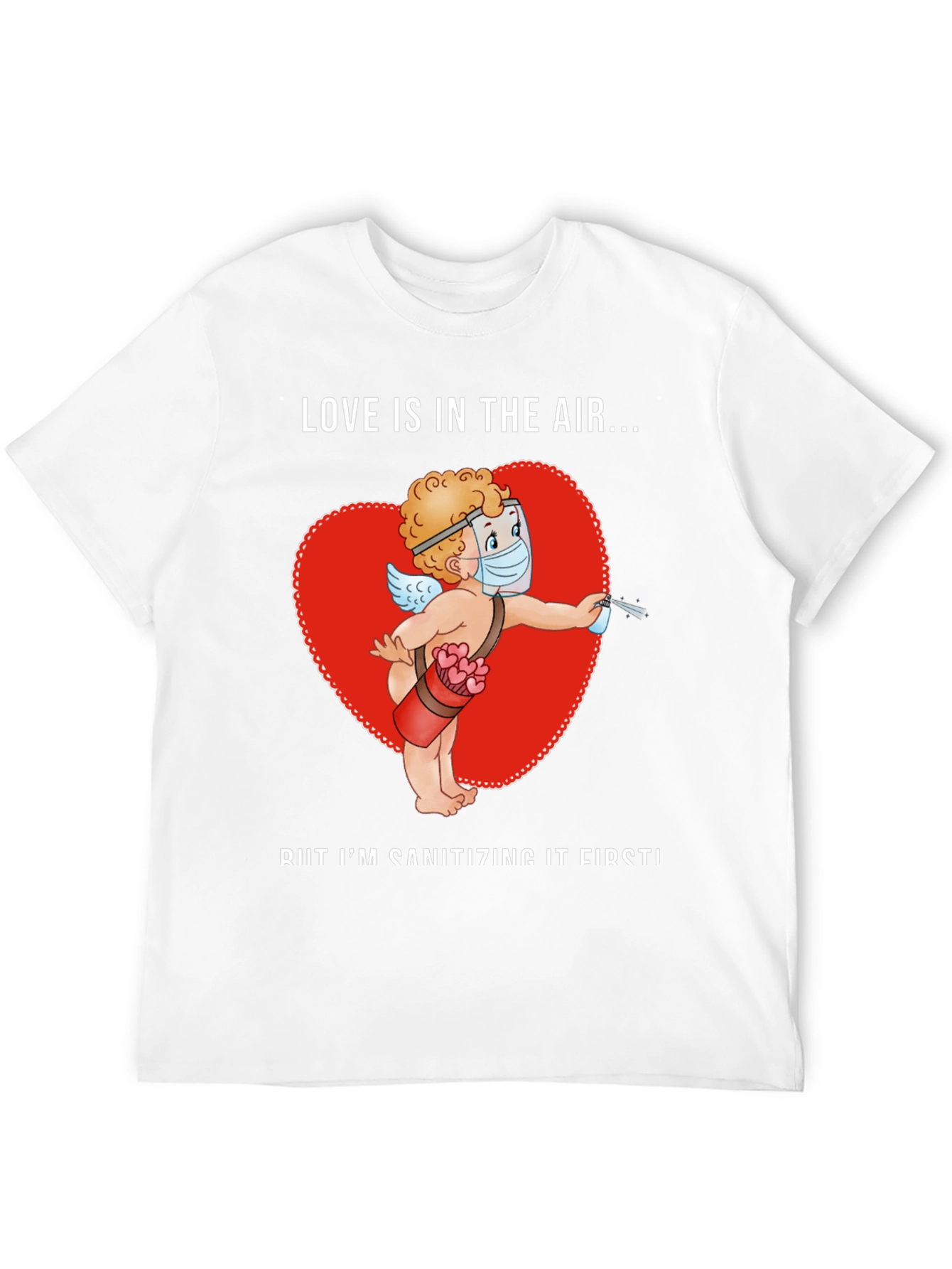 Black Sanitizing Cupid T-Shirt view 12
