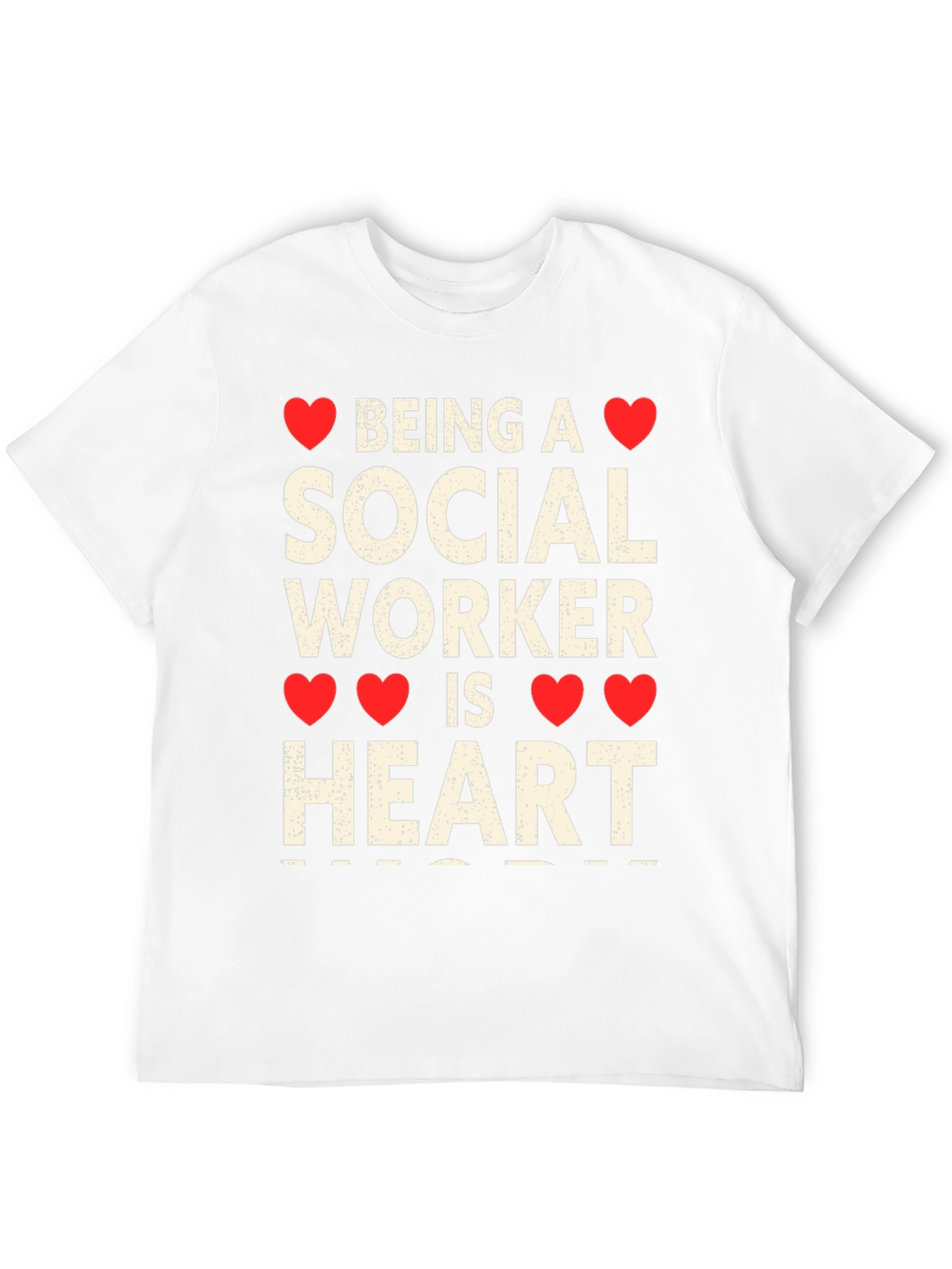 Social Worker Heart T-Shirt, Gift for Social Workers - 12