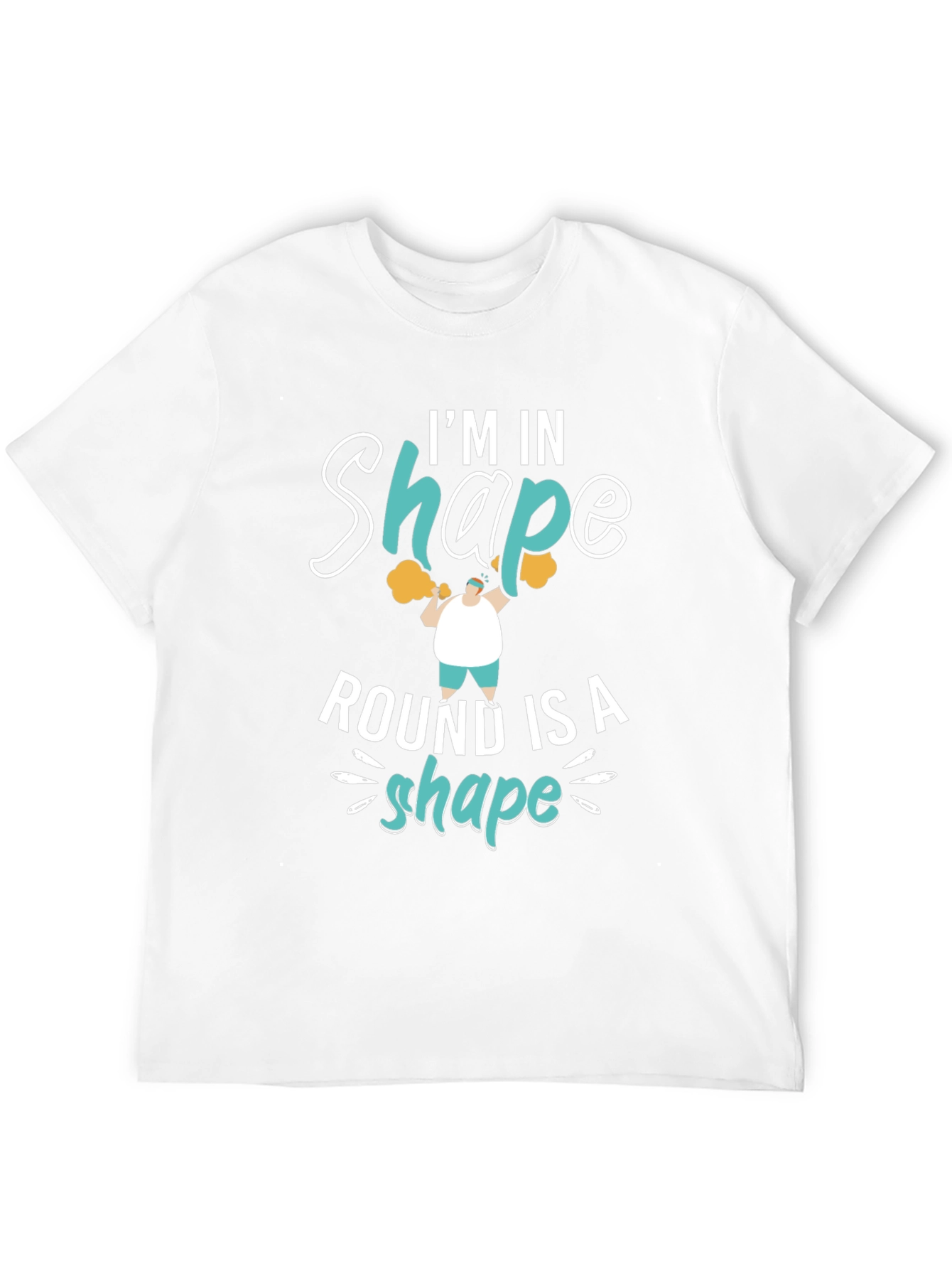 Black Round is a Shape Graphic Tee view 12