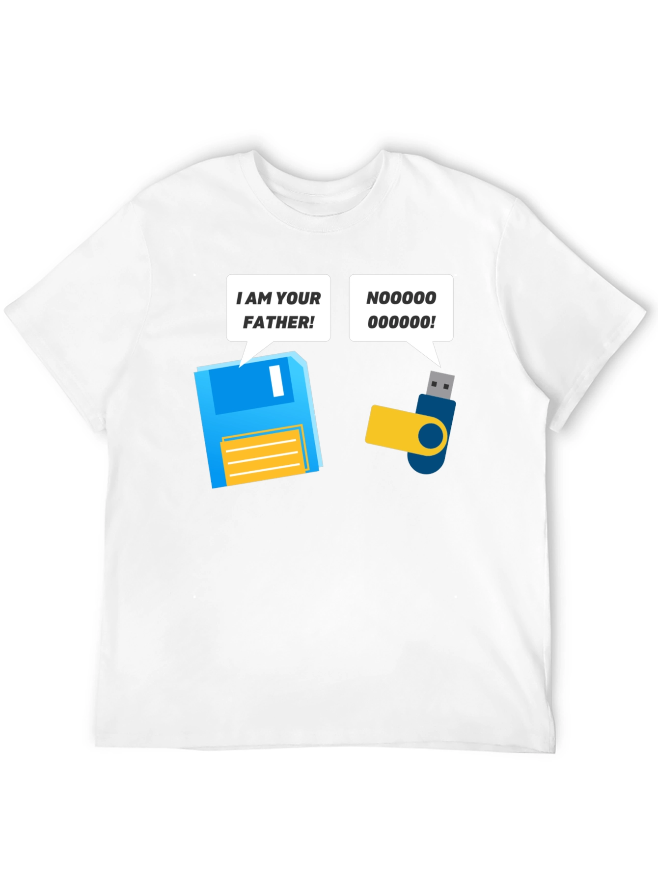 Black I am Your Father T-Shirt view 12