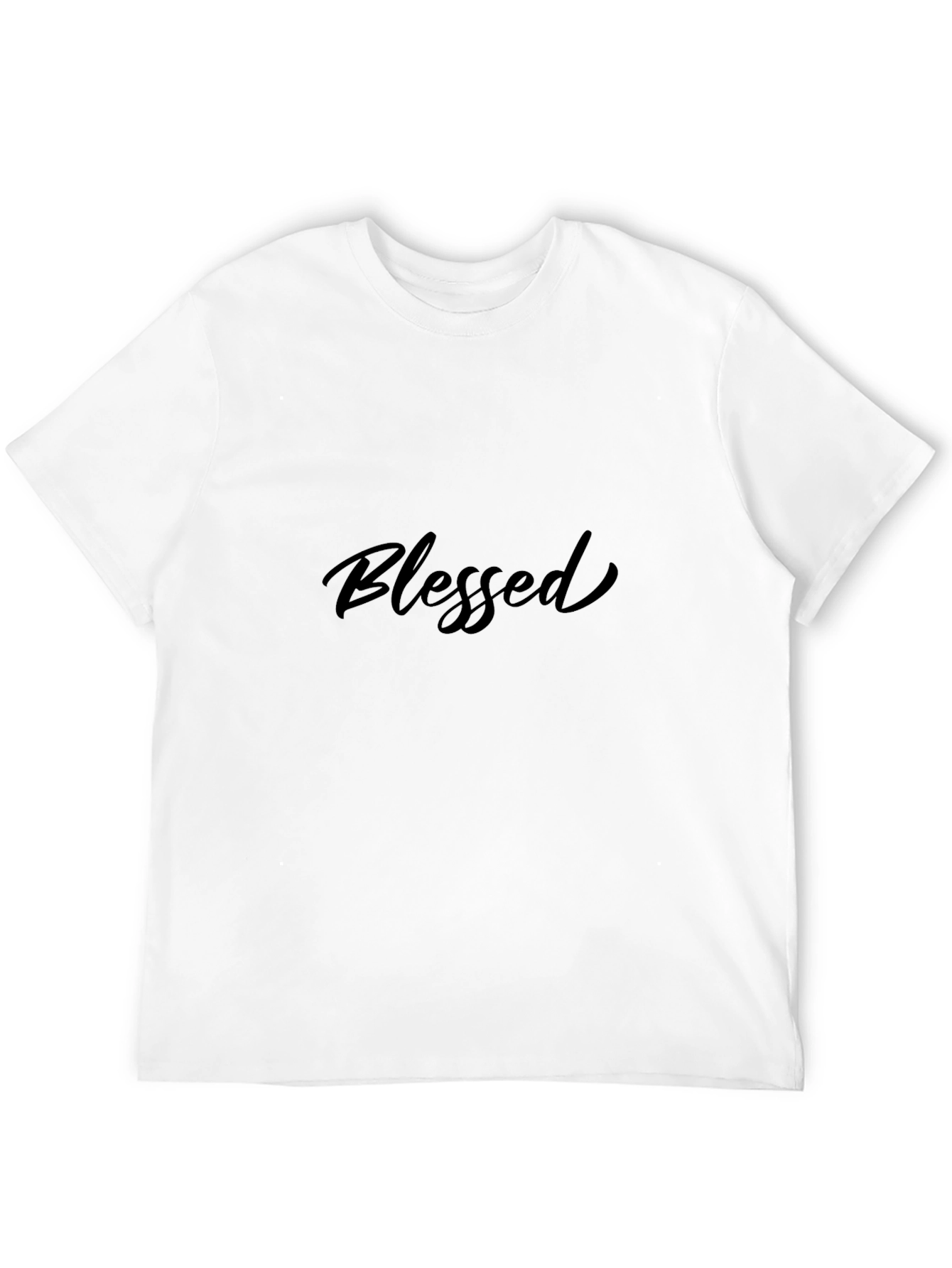 Black Blessed Graphic Tee - Black view 12
