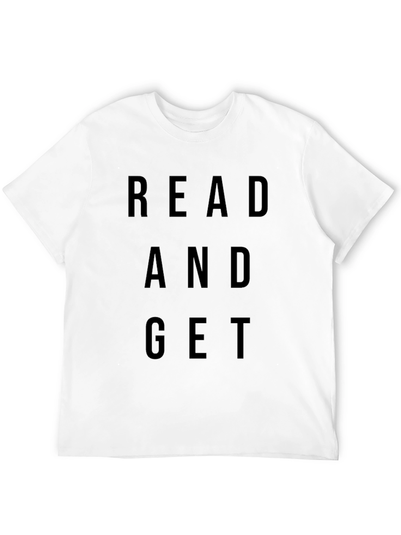 Black Read and Get Black Graphic Tee view 12