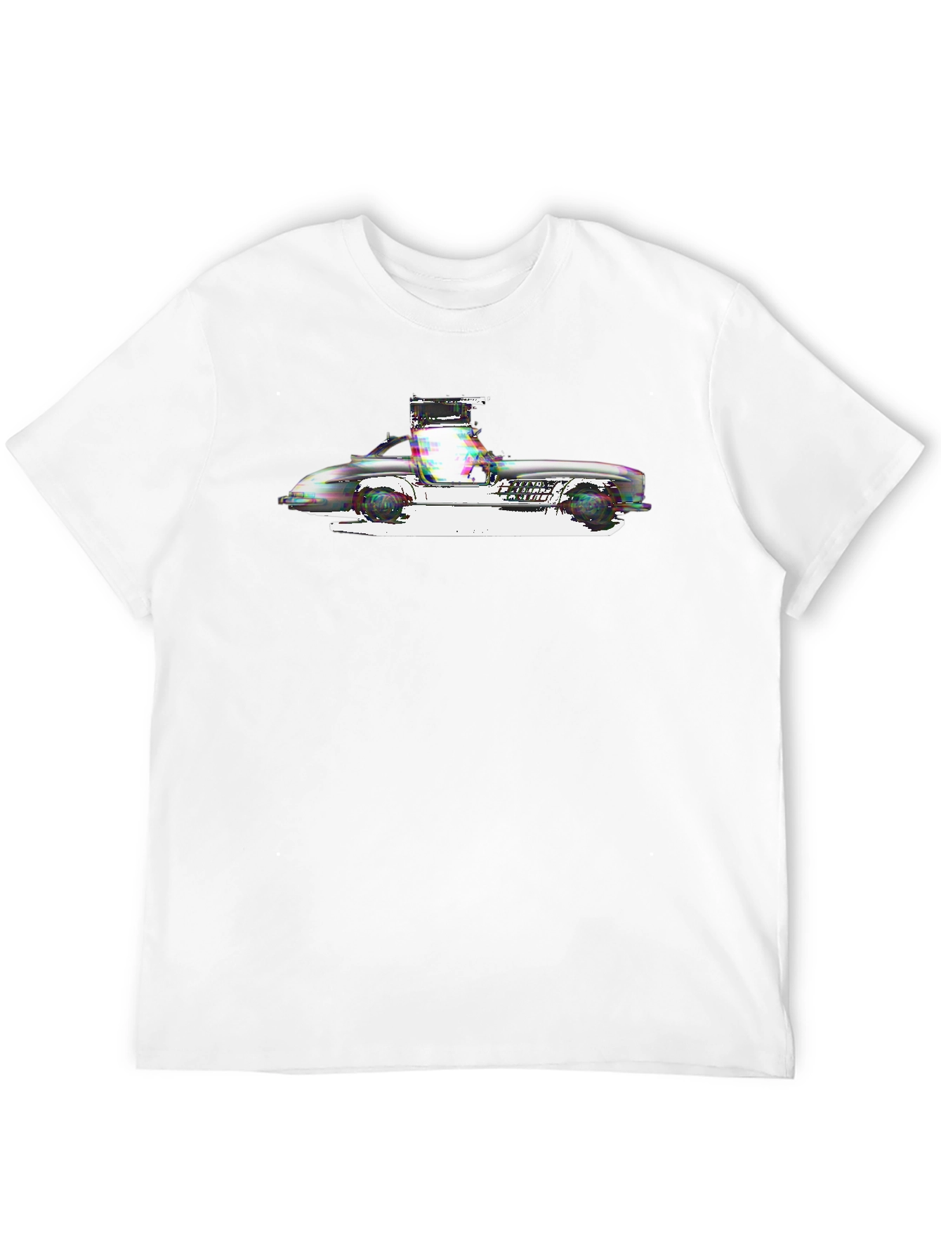 Black Classic Car Graphic Tee - Retro Style view 12