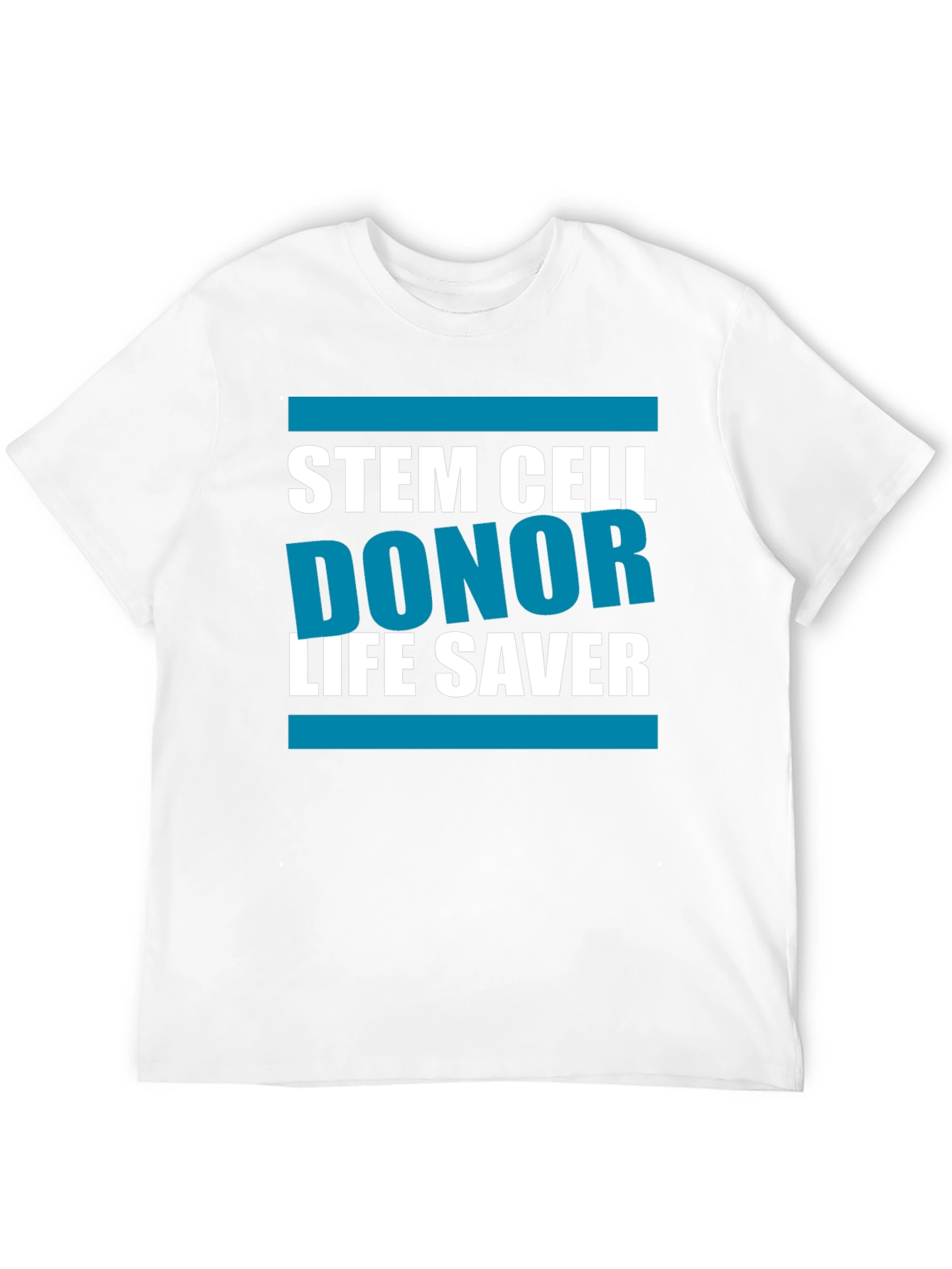 Black Stem Cell Donor Life Saver T-Shirt view 12