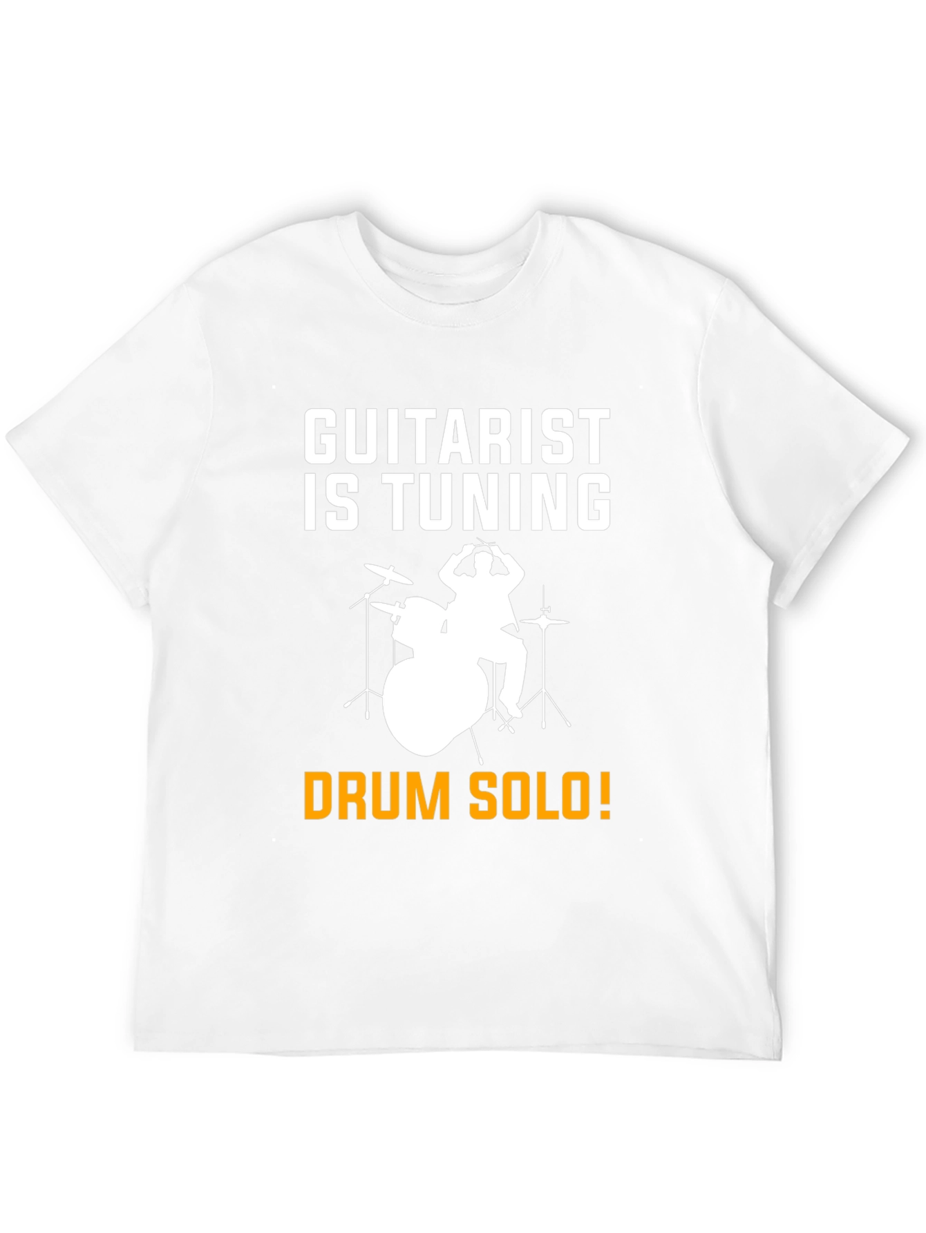 Black Guitarist Tuning T-Shirt Drummer Solo Funny Music Tee view 12