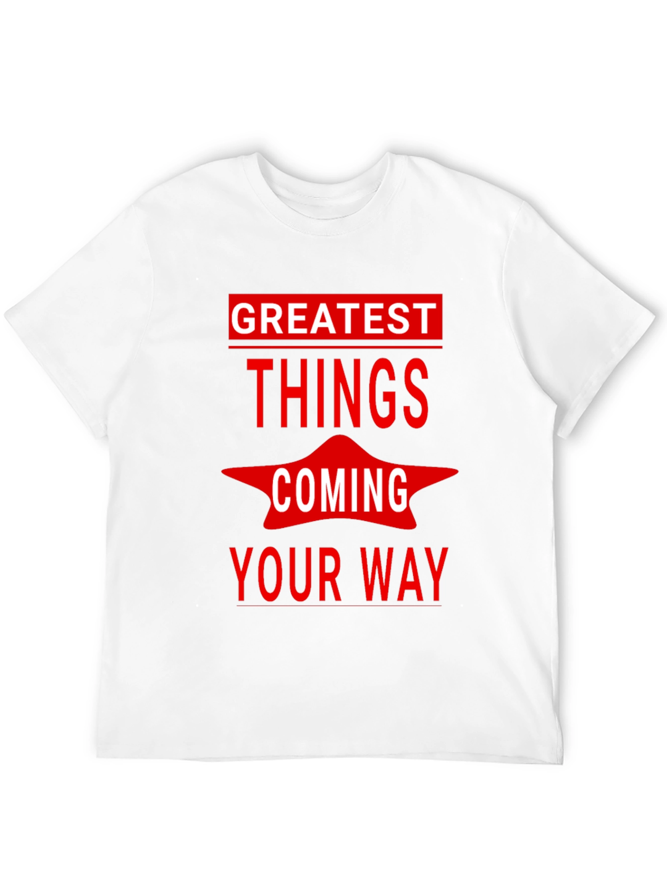 Black Greatest Things Coming Your Way Graphic Tee view 12