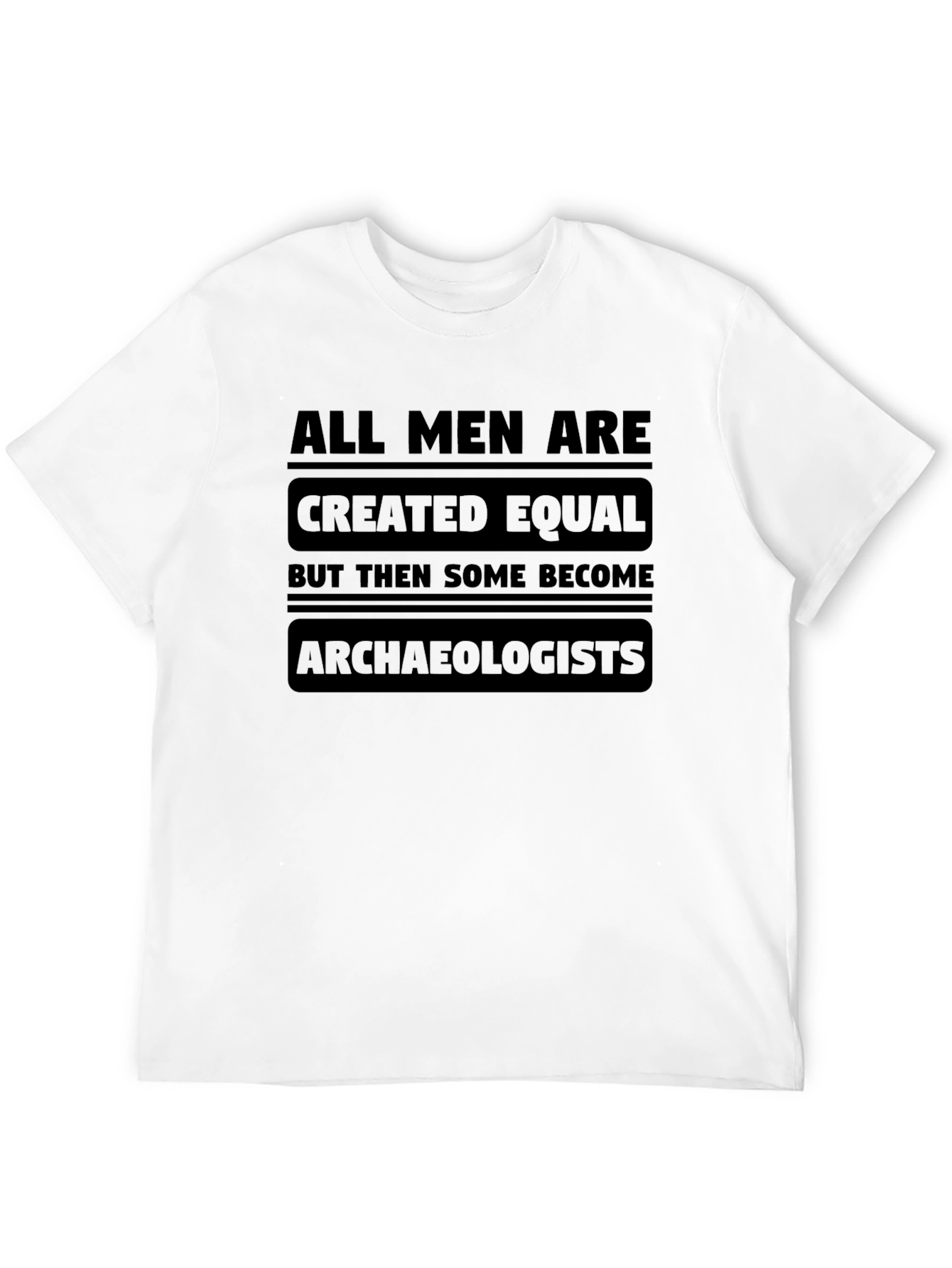 Black Archaeologist Graphic T-Shirt - Funny Novelty Tee view 12