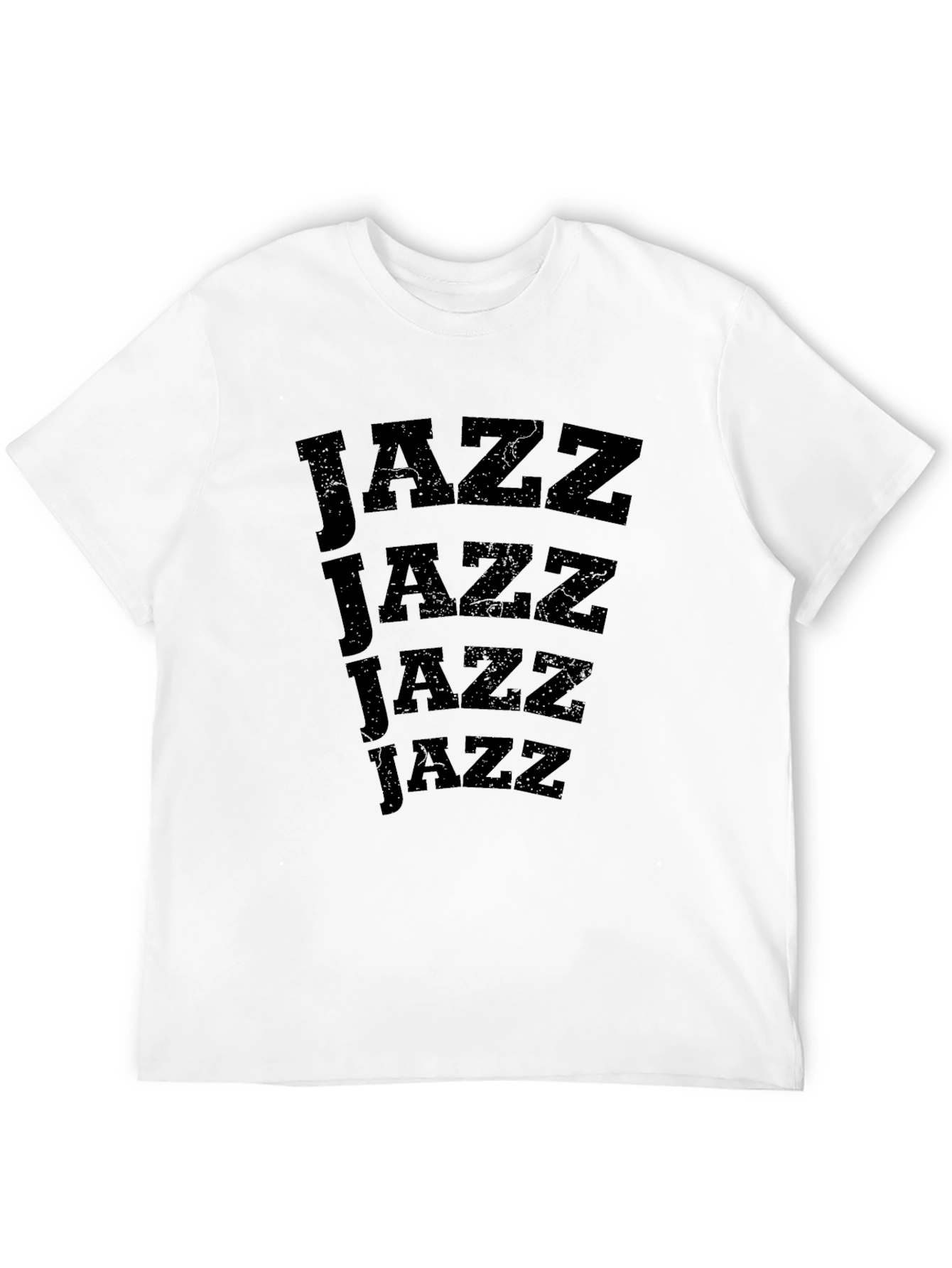 Black Jazz Music T-Shirt - Retro Style Black Tee view 12
