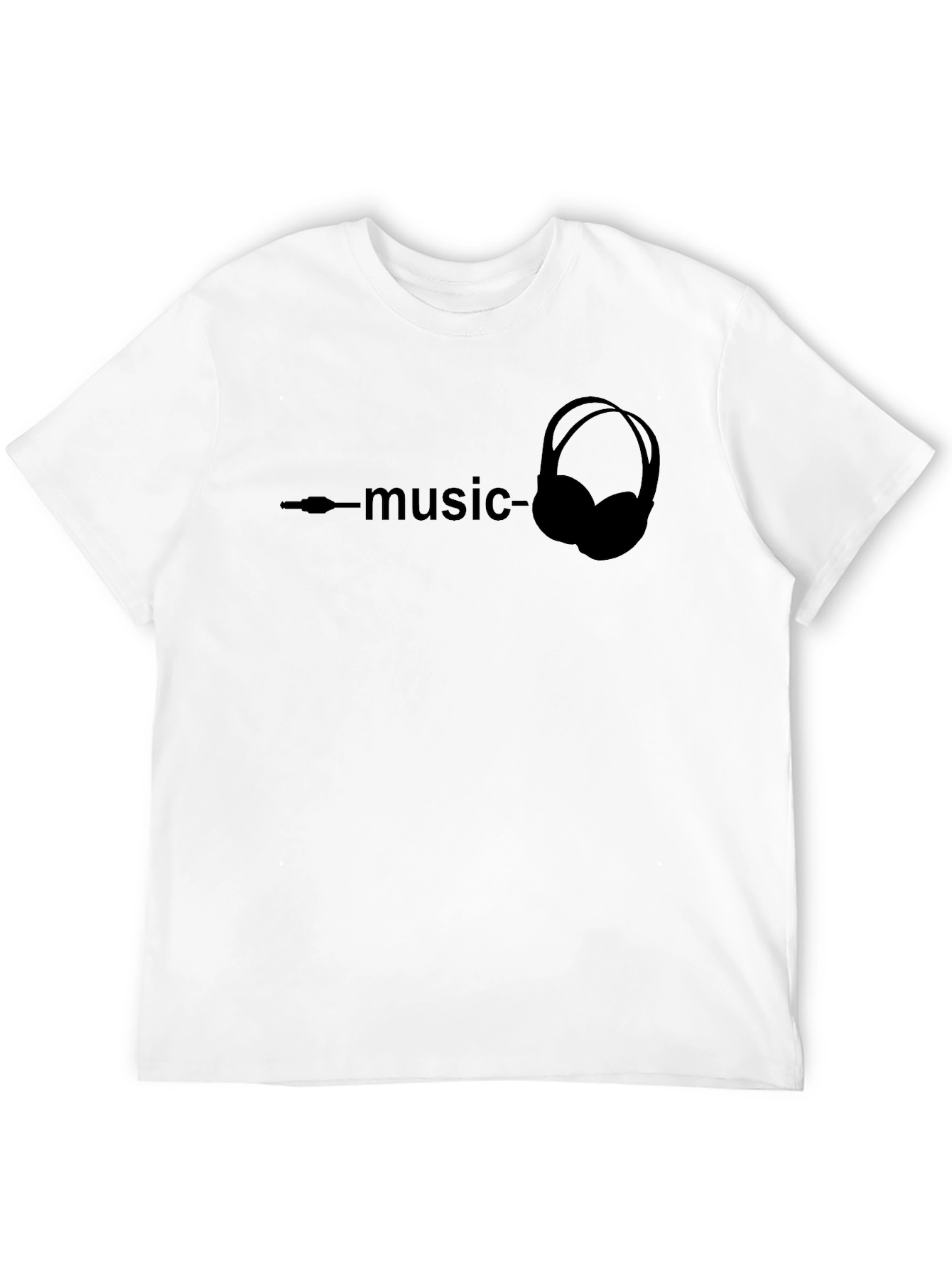 Black Music Headphone Graphic Tee - Stylish Unisex T-Shirt view 12