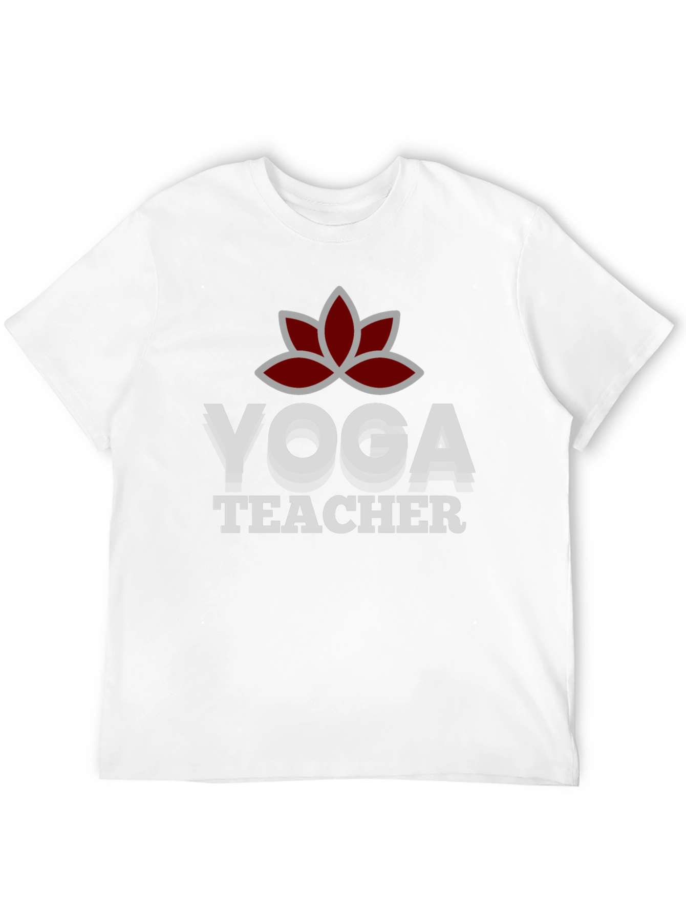 Black Yoga Teacher Graphic Tee - Black Cotton Blend view 12