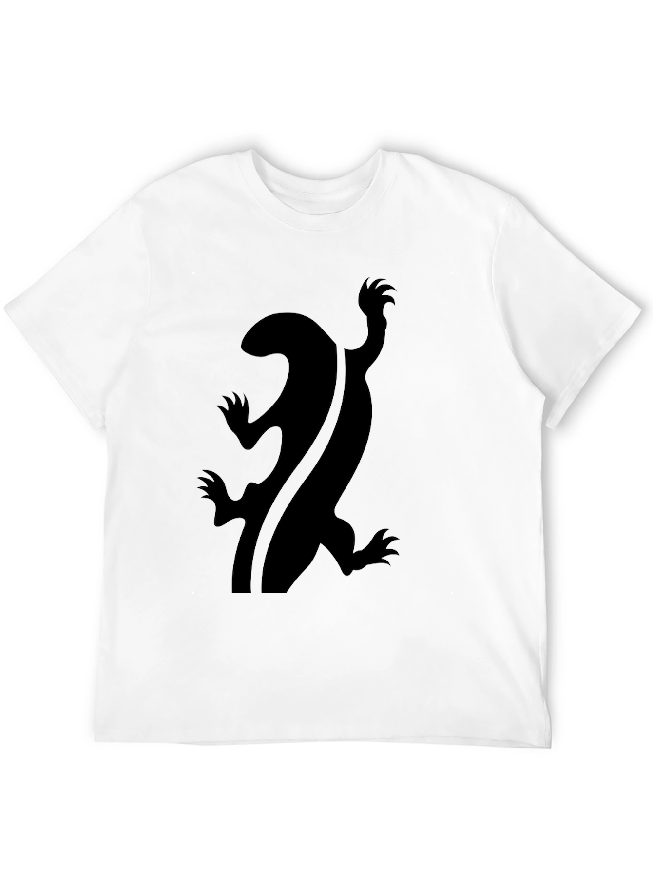 Black Black Lizard Graphic Tee - Unique Design view 12