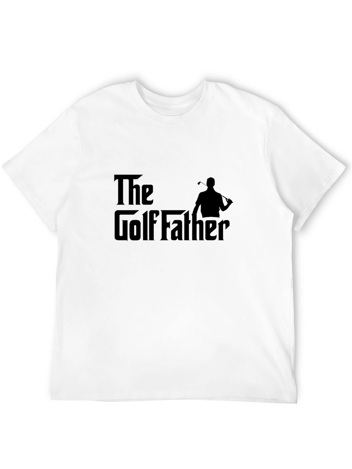 Black The Golf Father T-Shirt - Golf Lover Tee view 12