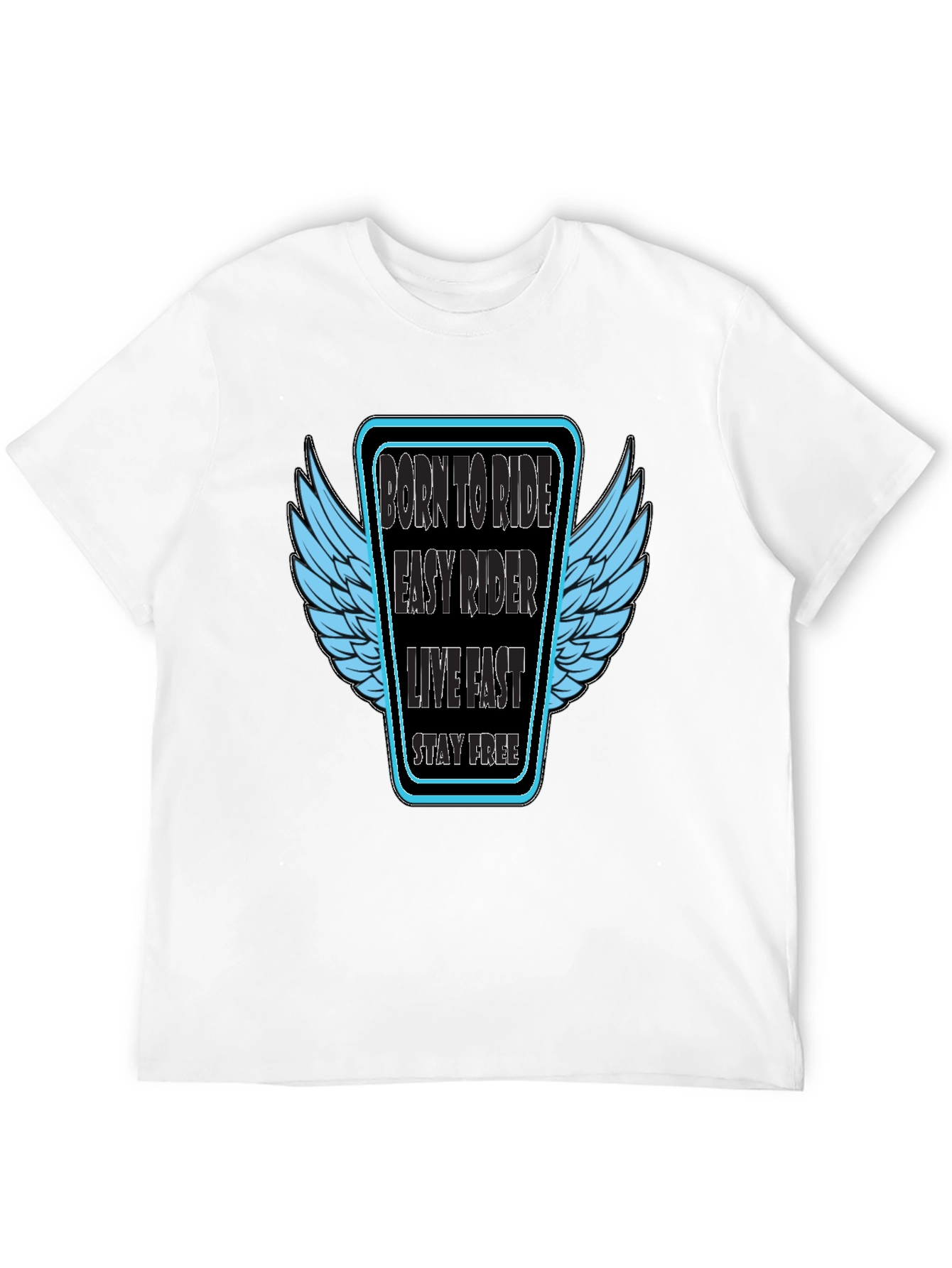 Born To Ride T-Shirt - Easy Rider Tee - 12