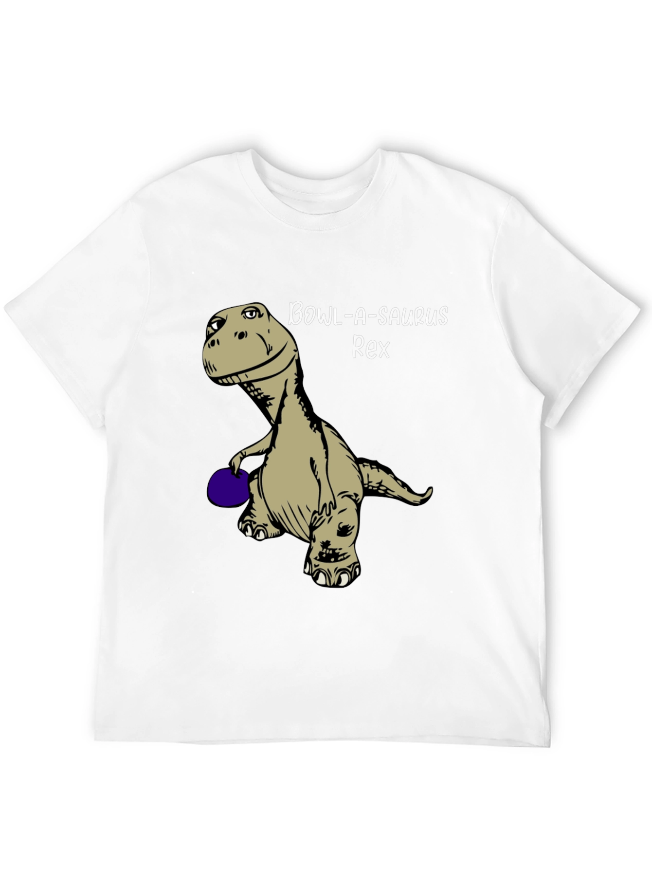 Black Bowl-A-Saurus Rex Graphic Tee view 12