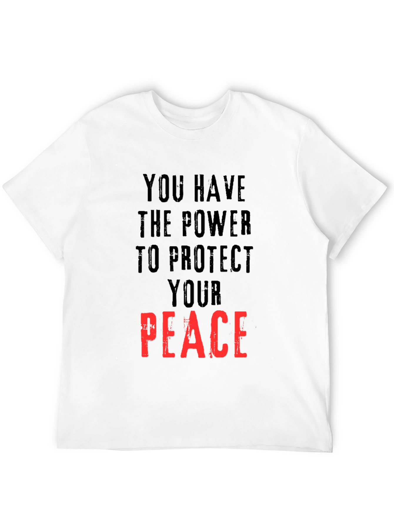 Black Power to Protect Peace Graphic Tee - Black view 12