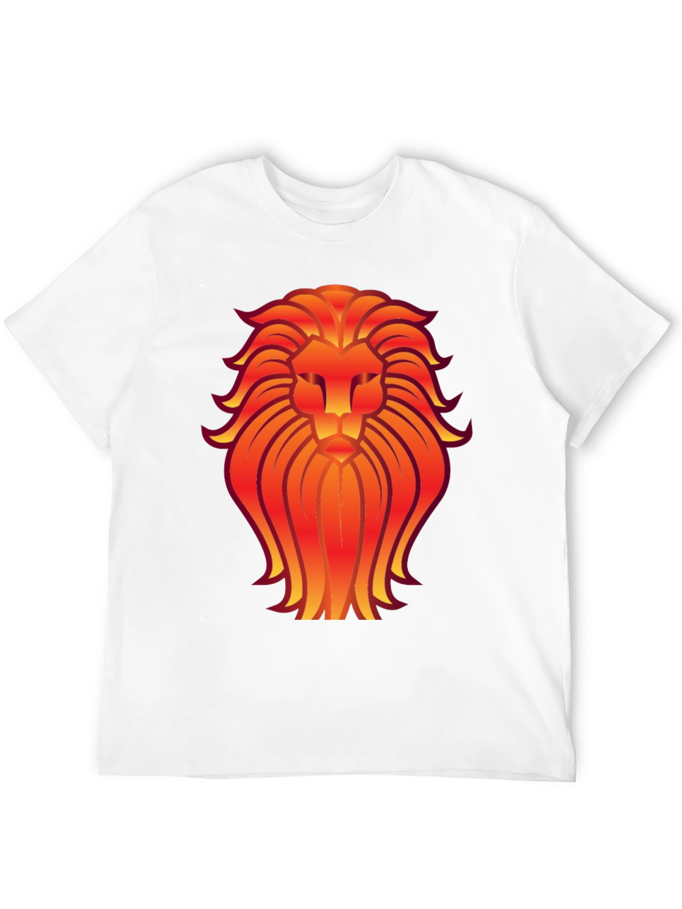 Black Fiery Lion Graphic Tee - Bold & Stylish view 12