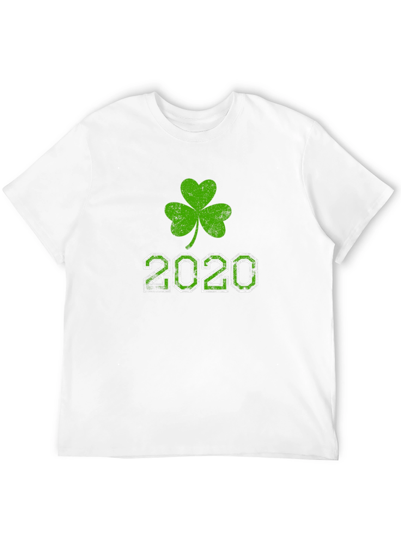 Black St. Patrick's Day 2020 Shamrock Graphic Tee view 12