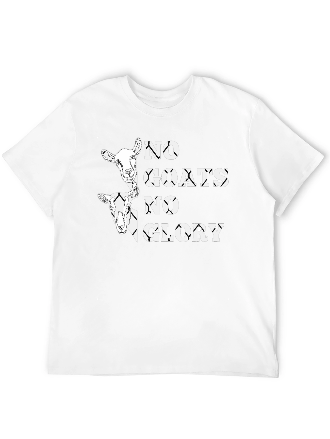 Black No Goats No Glory Graphic Tee view 12