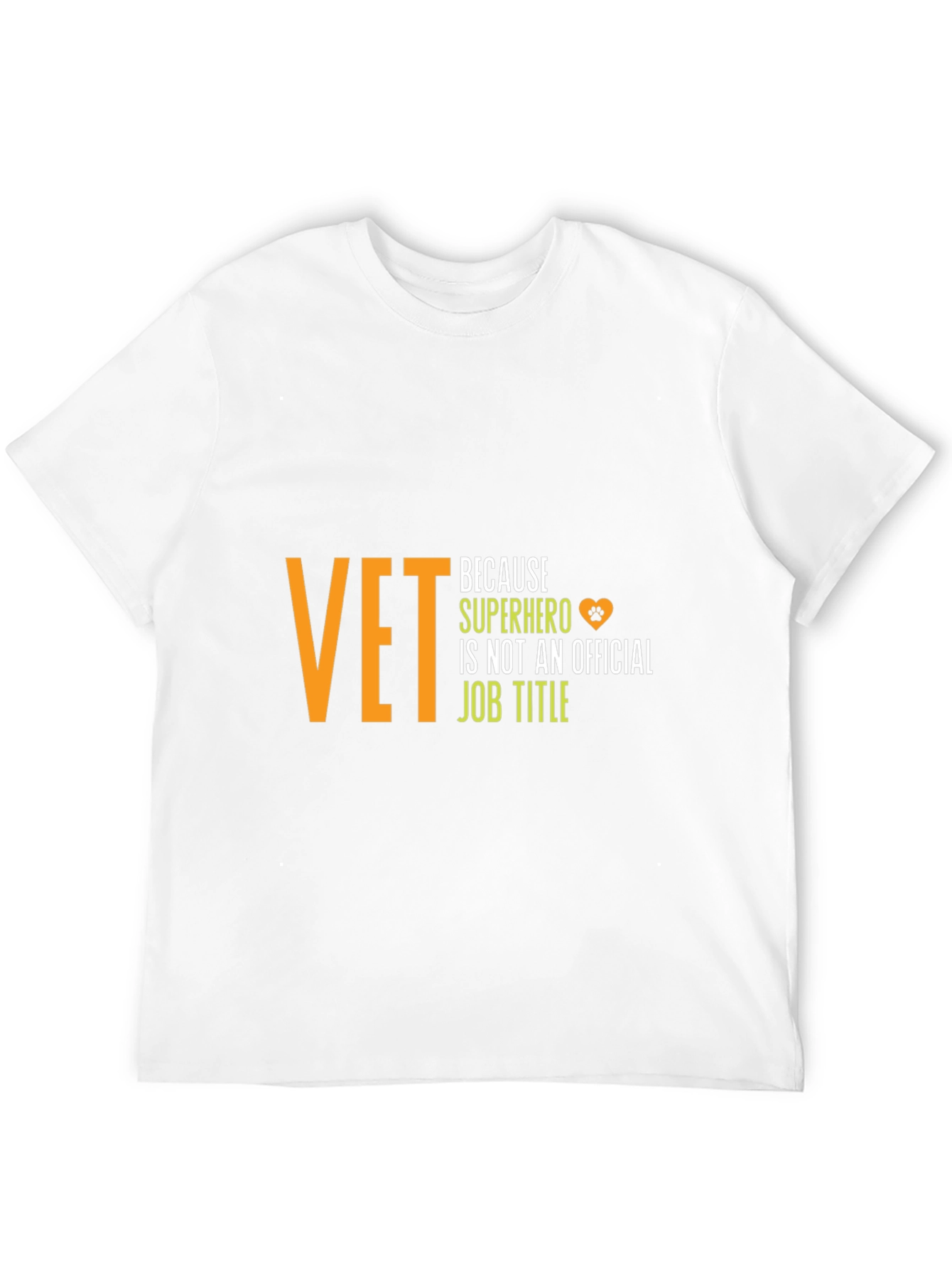 Black Vet Superhero T-Shirt - Black Cotton Tee view 12
