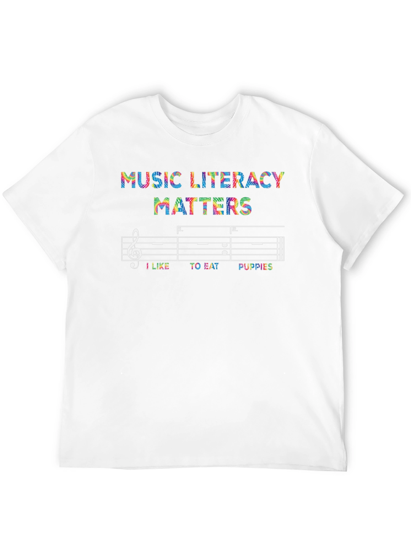 Black Music Literacy Matters T-Shirt Funny Musical Notes Tee view 12