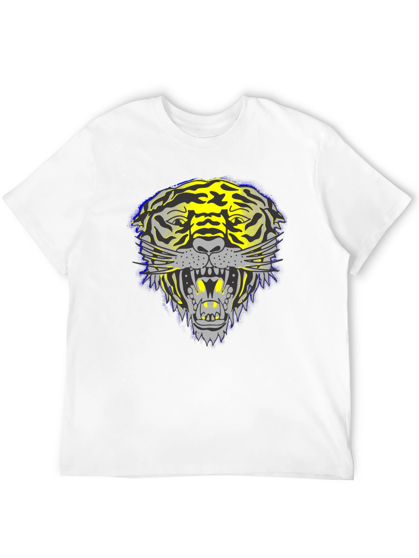 Black Bold Tiger Graphic Tee - Fierce Style view 12