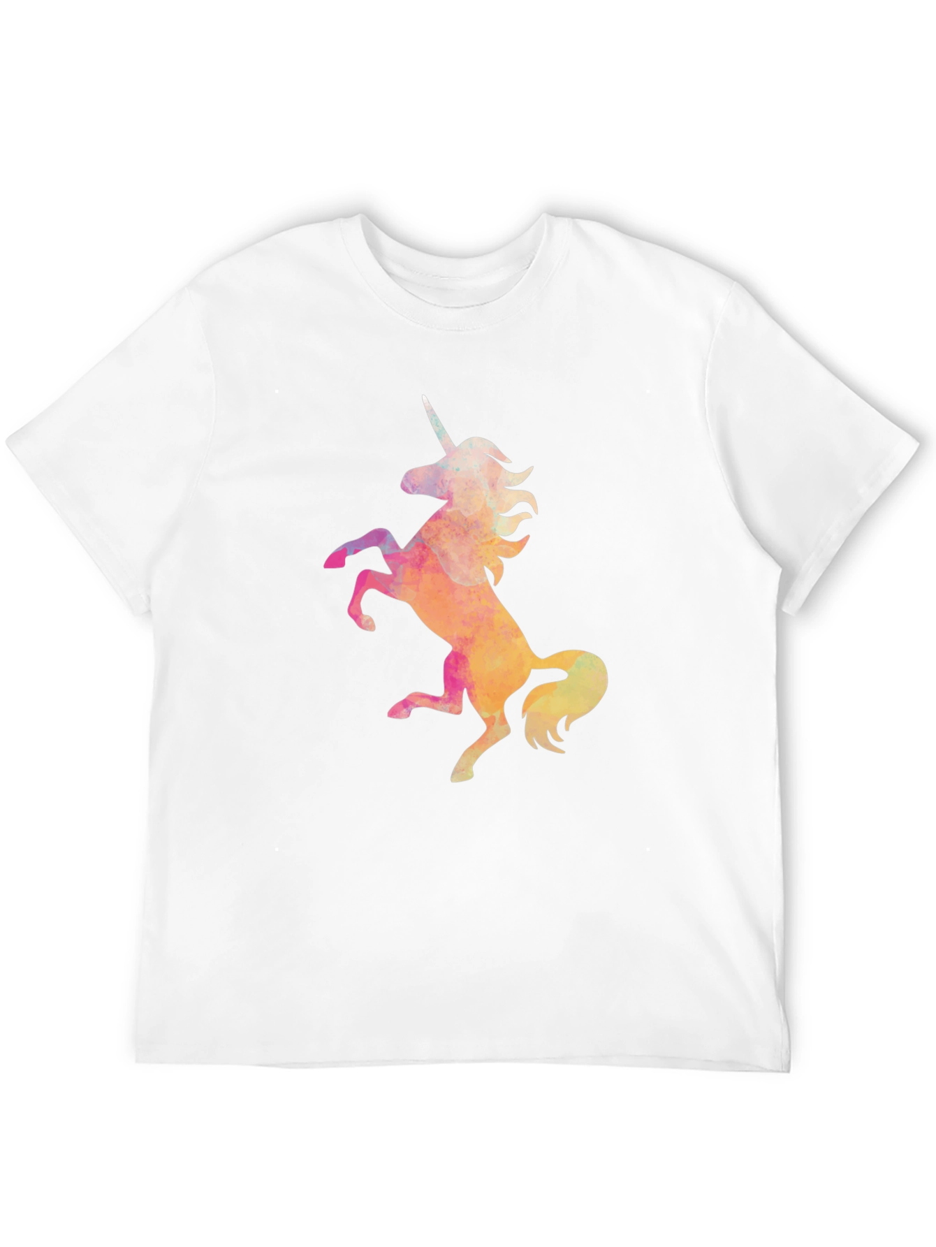 Black Unicorn Graphic Black T-Shirt view 12