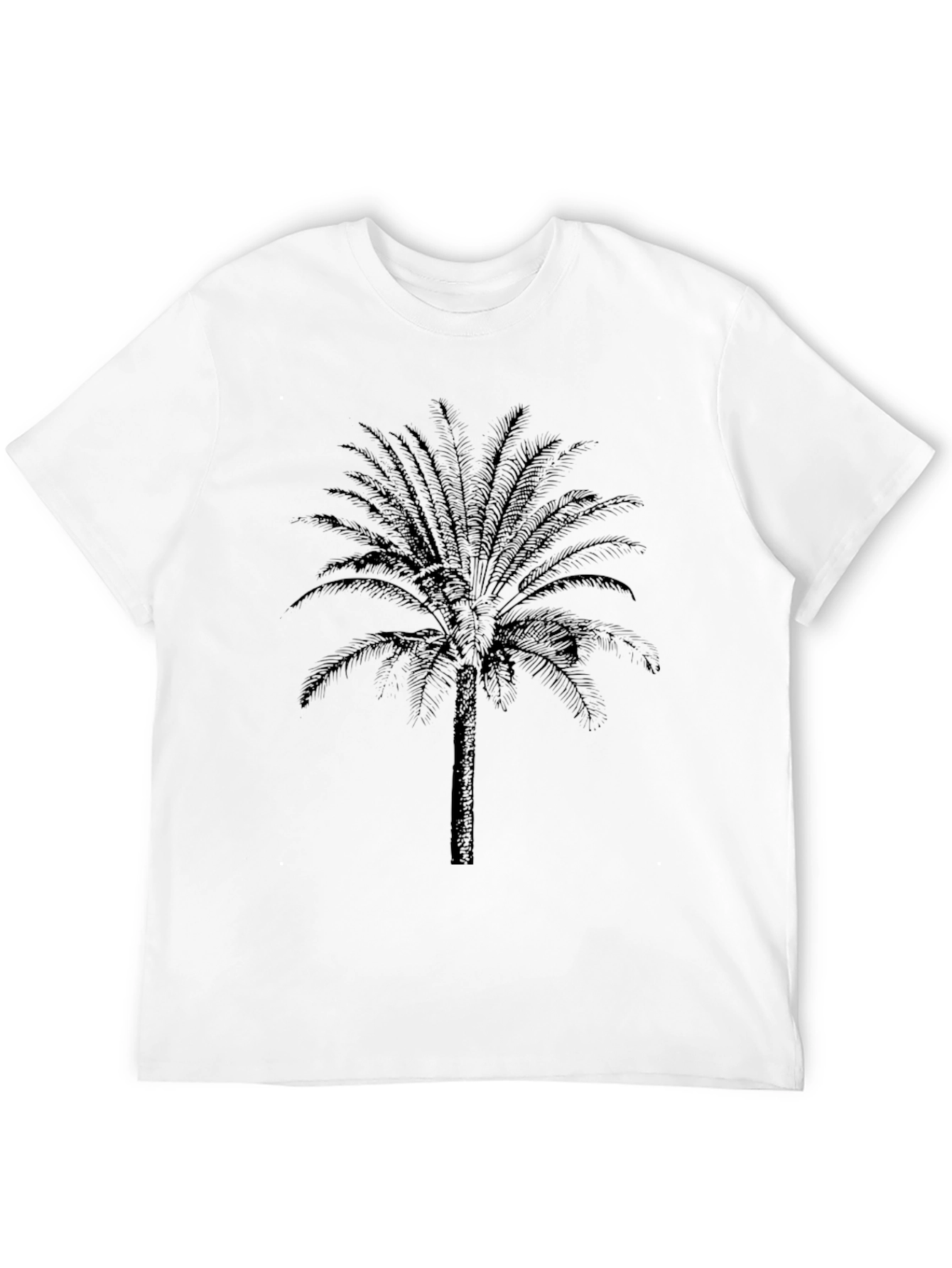 Black Palm Tree Graphic Tee - Stylish & Comfortable view 12