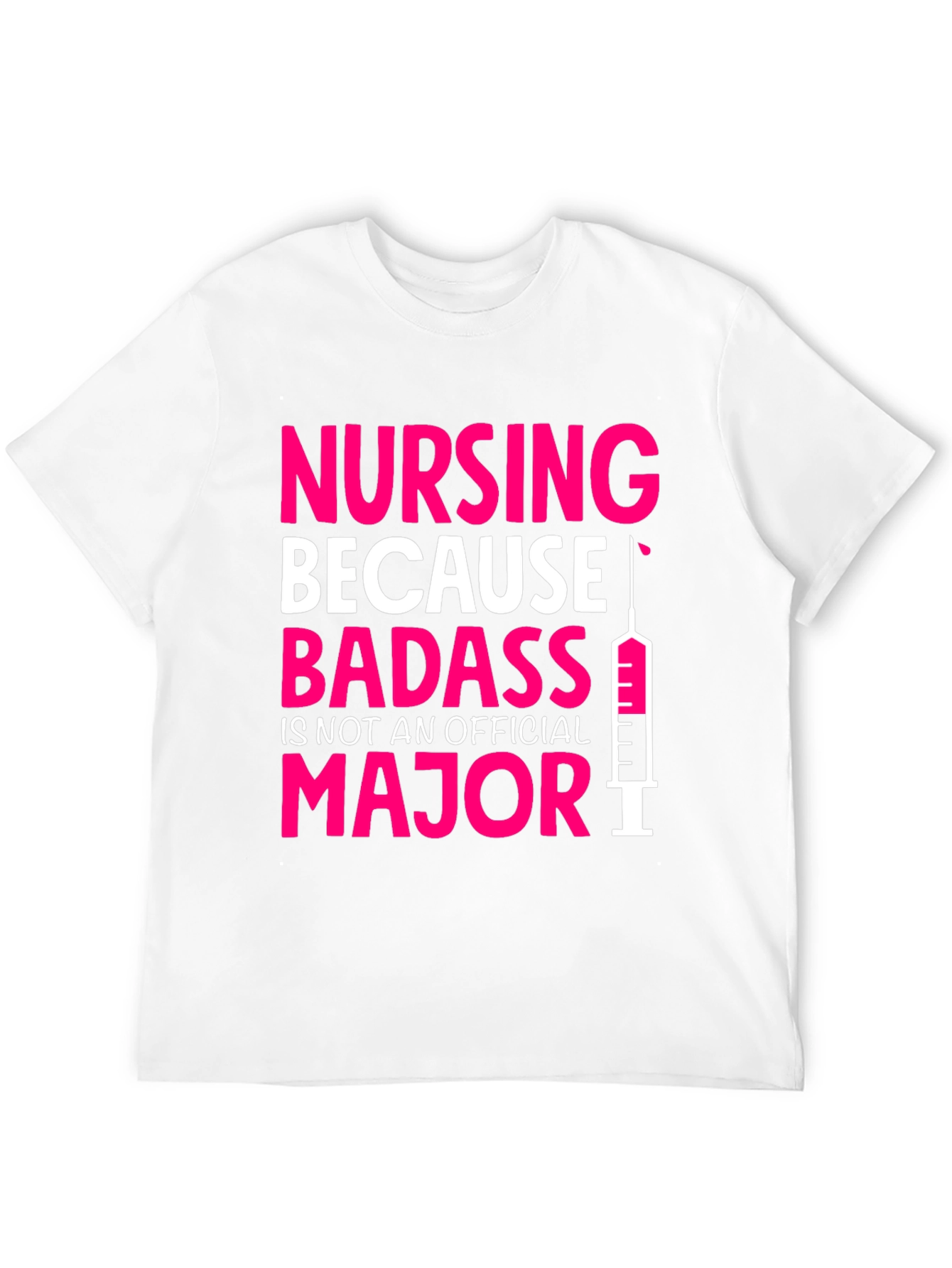Black Nursing Badass Graphic Tee view 12