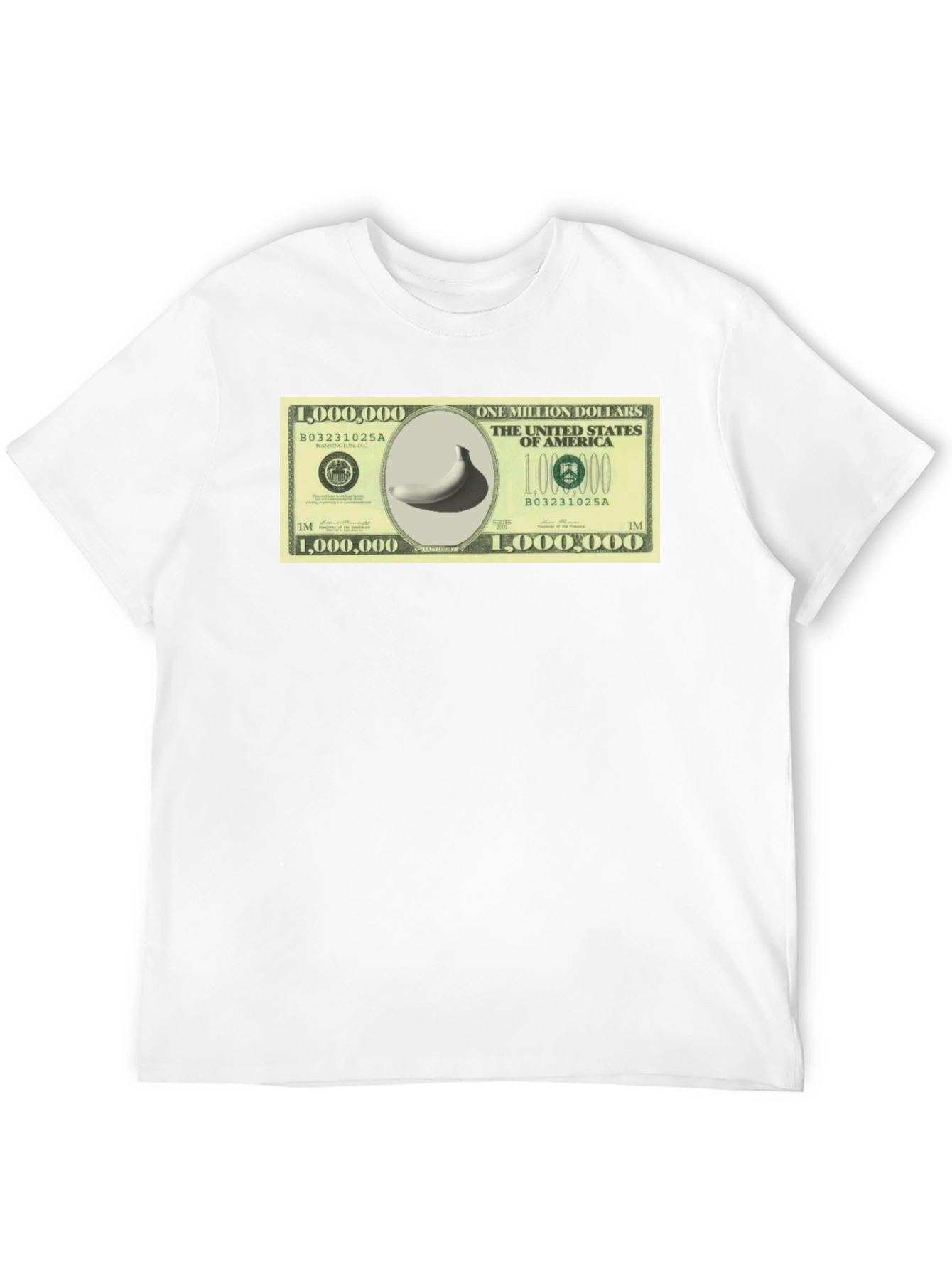 Black Million Dollar Banana T-Shirt - Funny Novelty Tee view 12