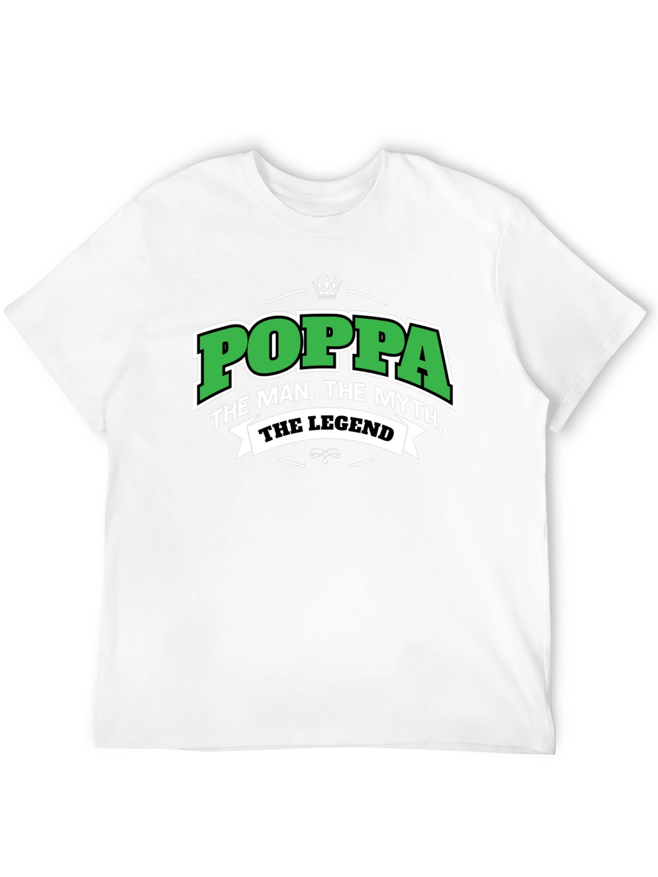 Black Poppa The Man, The Myth, The Legend T-Shirt view 12