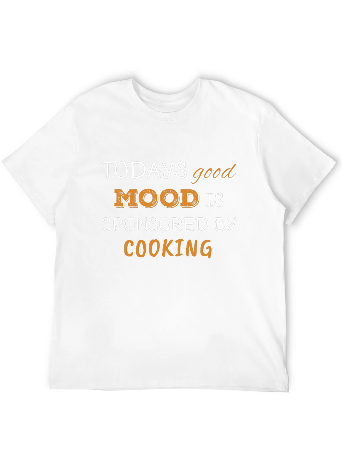 Black Today's Good Mood Cooking T-Shirt view 12