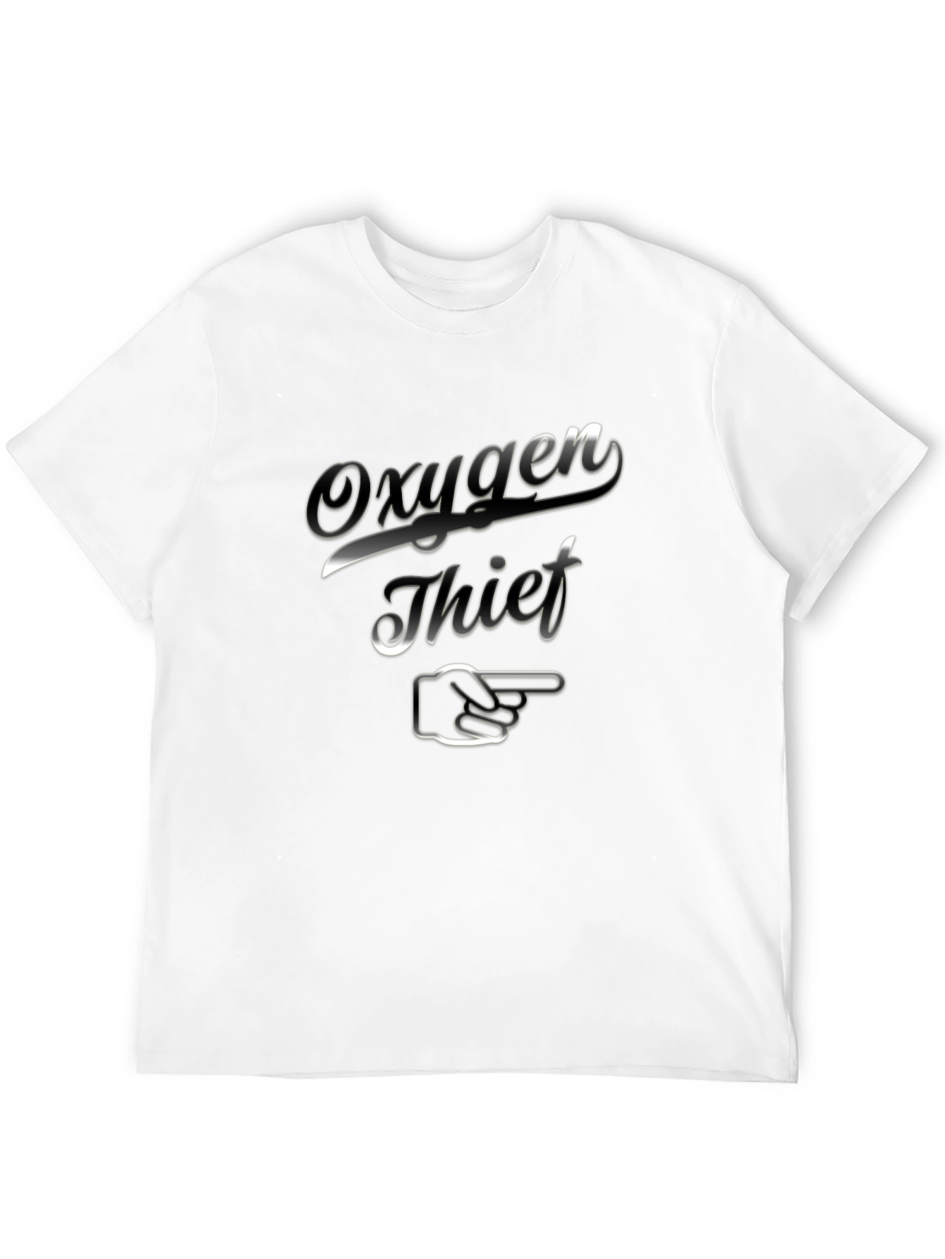 Black Oxygen Thief Graphic Novelty T-Shirt view 12