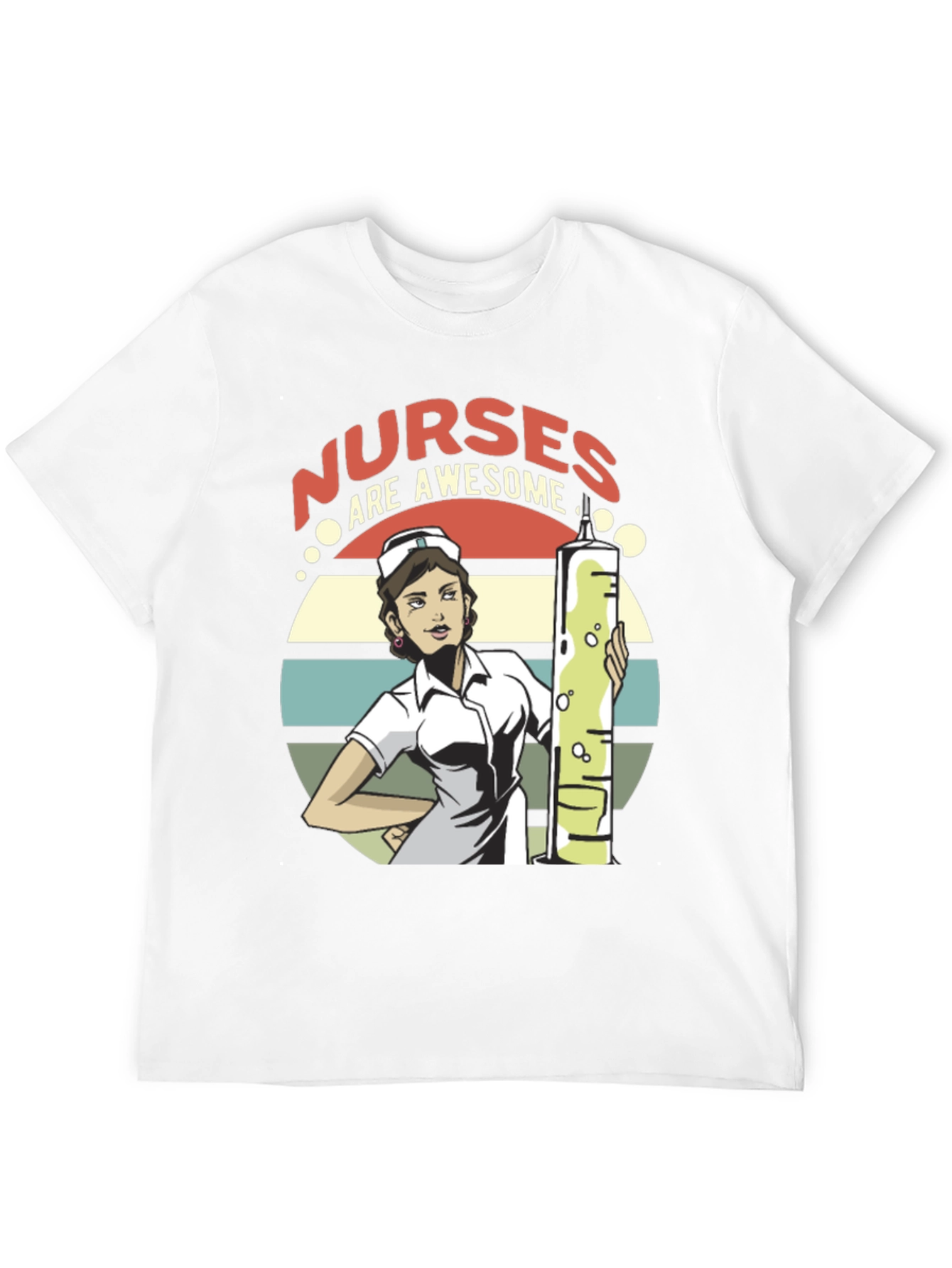 Black Nurses Are Awesome T-Shirt - Medical Hero Appreciation Tee view 12