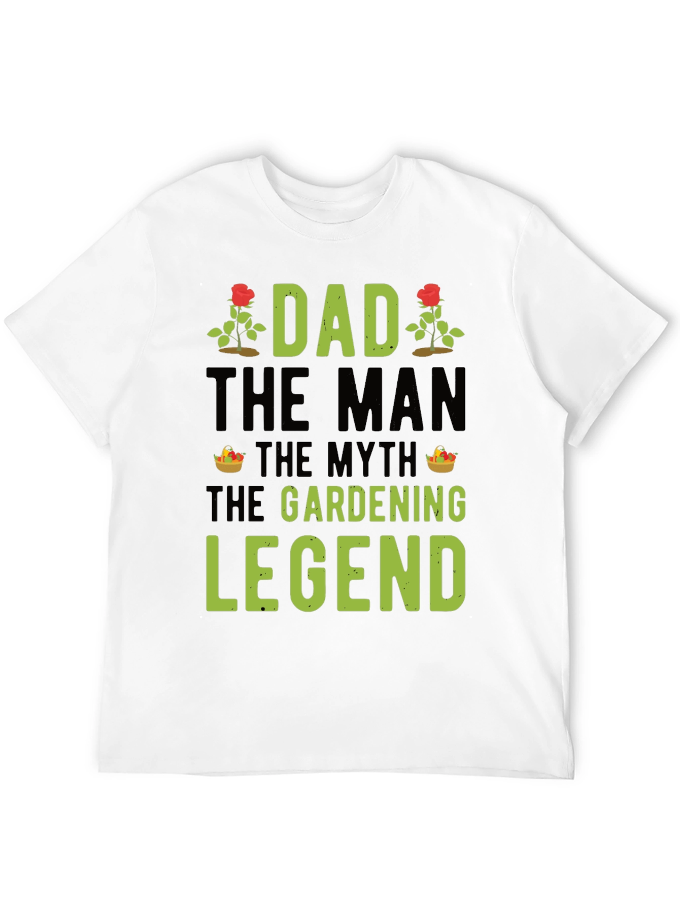 Black Dad, The Gardening Legend T-Shirt - Perfect Gift! view 12