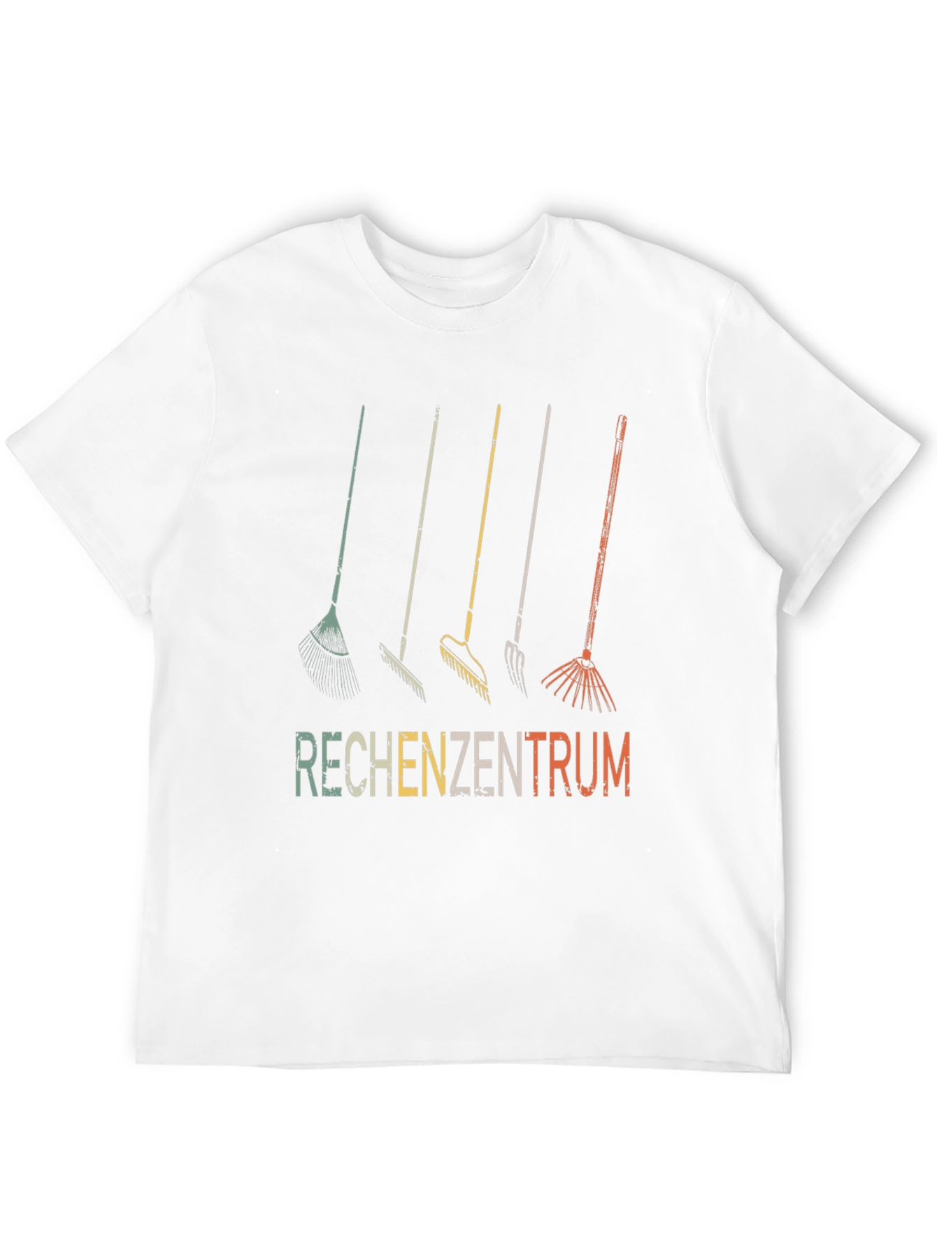 Black Rechenzentrum Garden Tools Black T-Shirt view 12