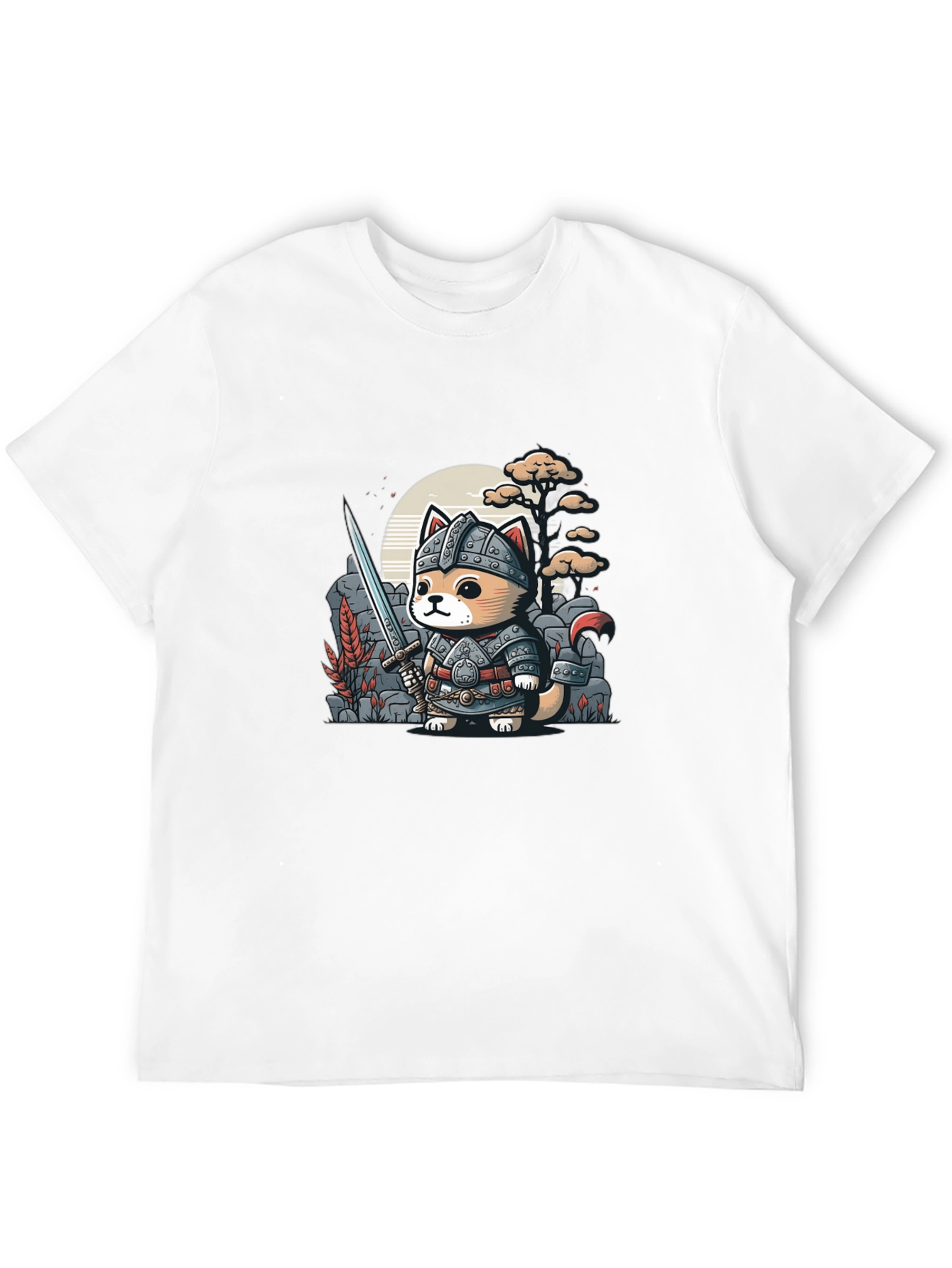 Black Warrior Cat T-Shirt view 12