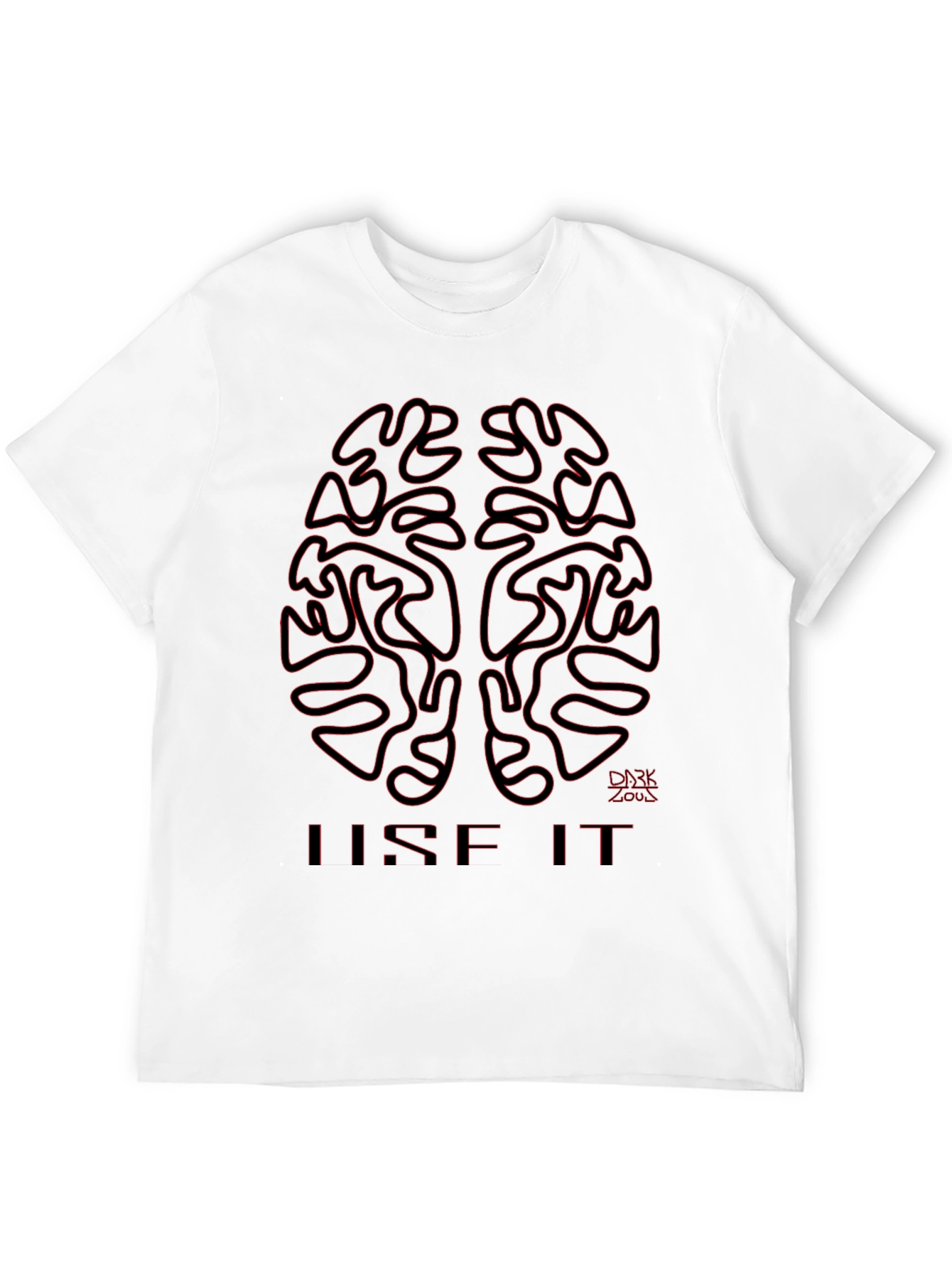 Black Brain Use It Graphic Tee - Dark Loud view 12