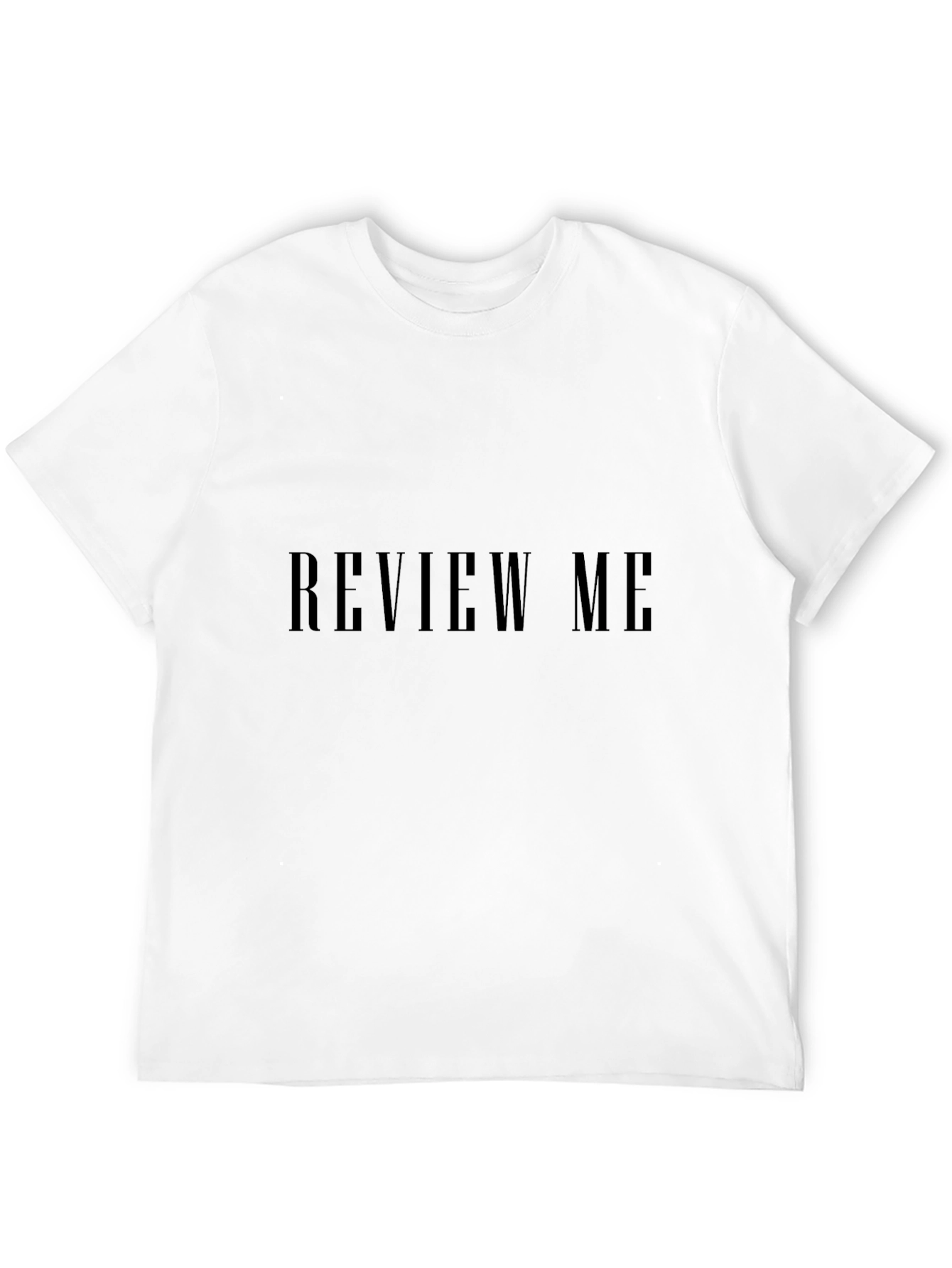 Black Review Me Tee - Modern Fit view 12