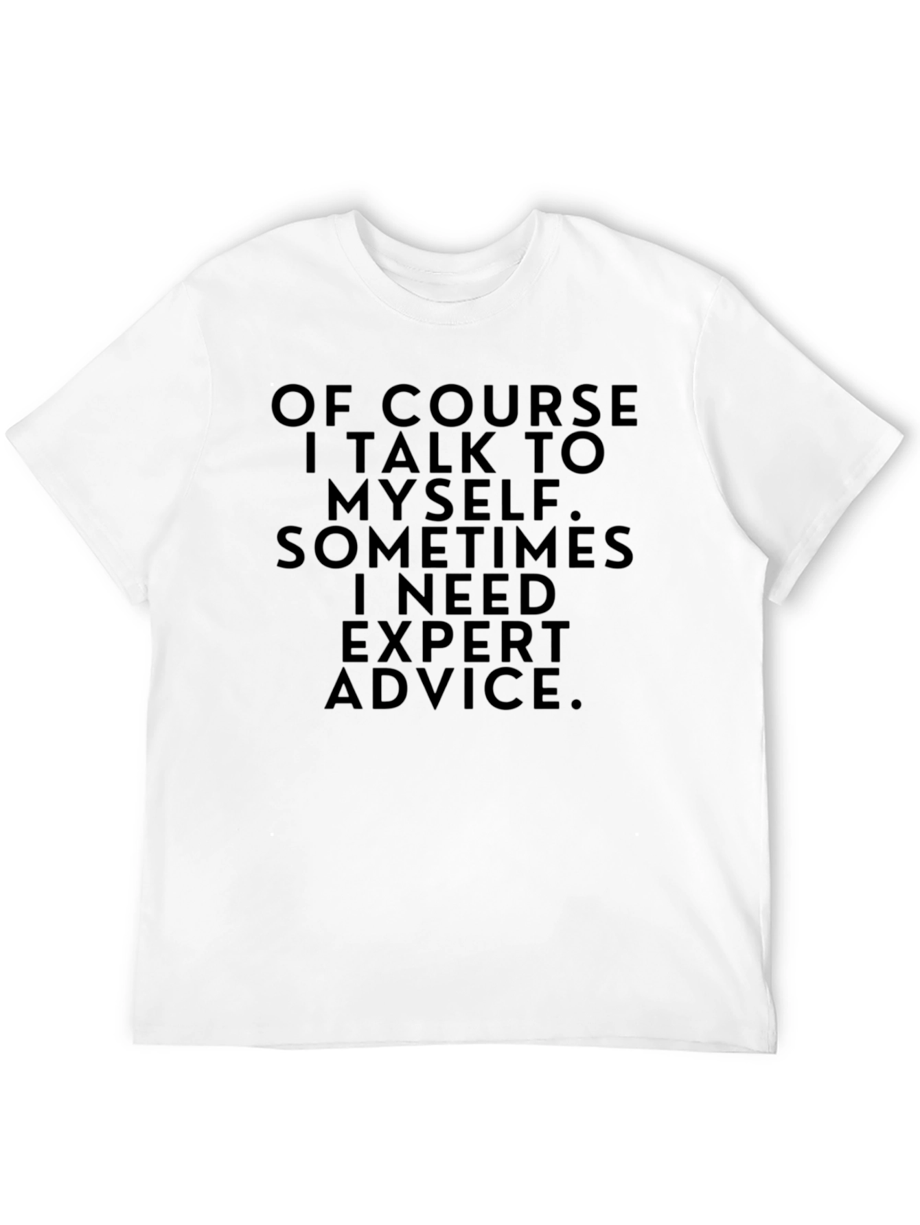 Black Expert Advice Graphic Tee - Black T-Shirt view 12