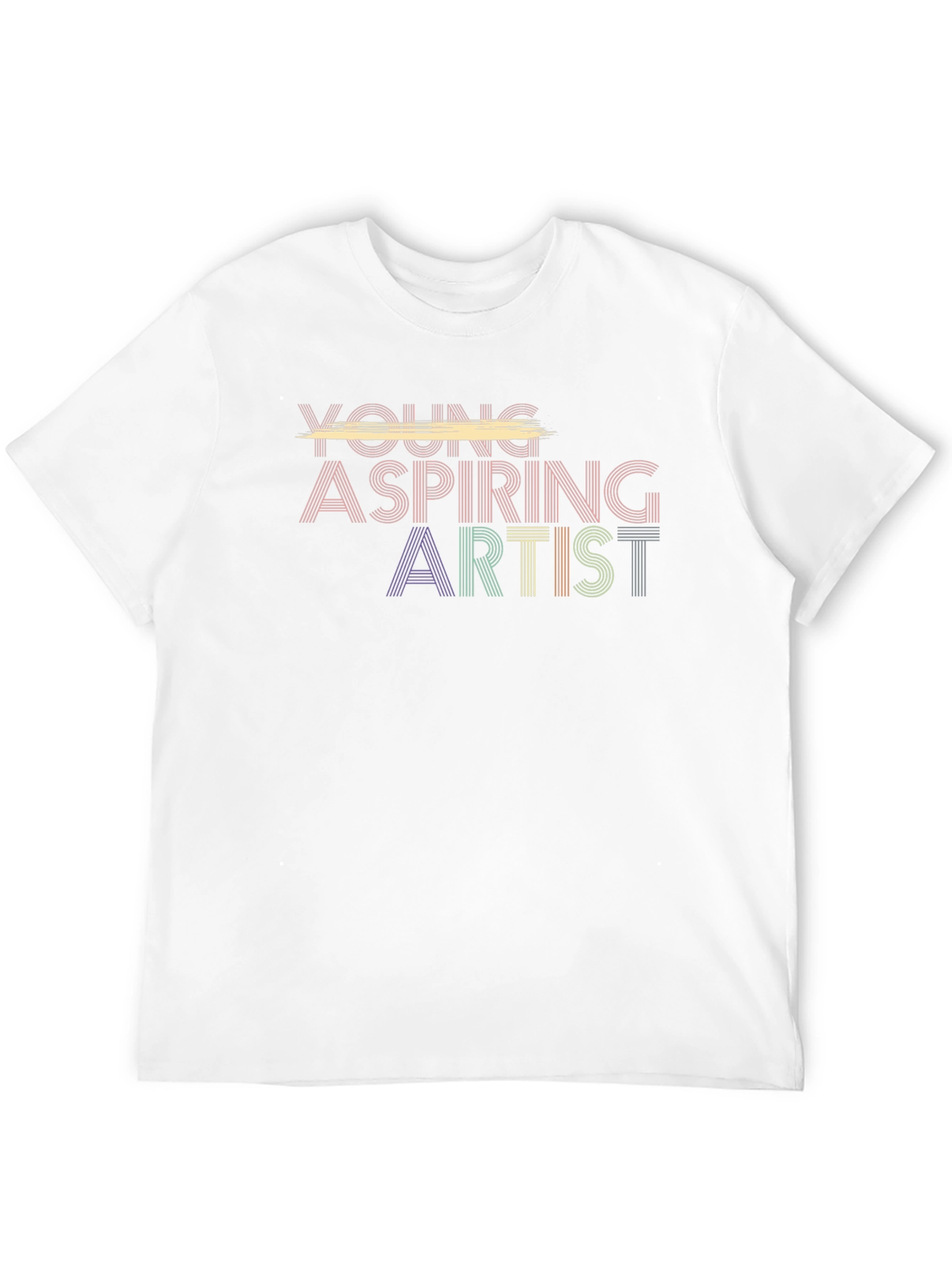 Young Aspiring Artist Graphic Tee - Retro Style - 12